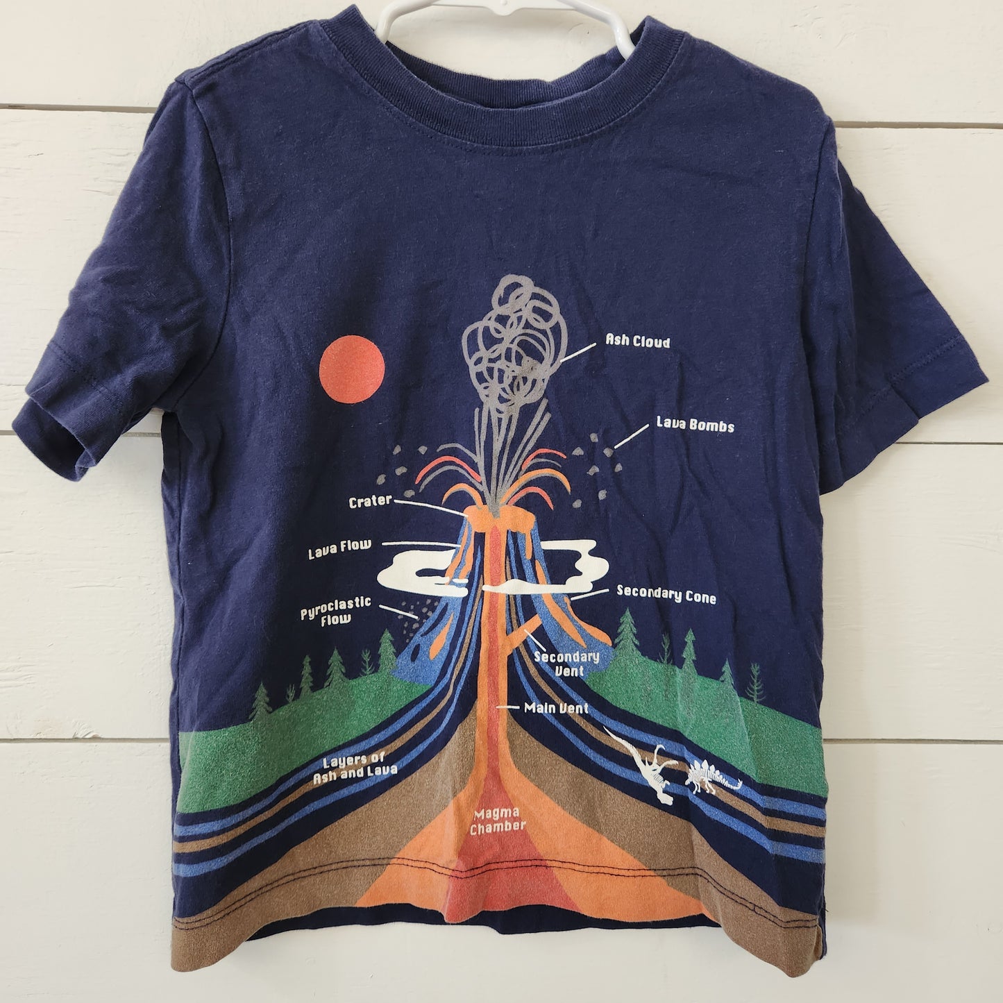 Size 4T | Hanna Andersson Volcano T-Shirt