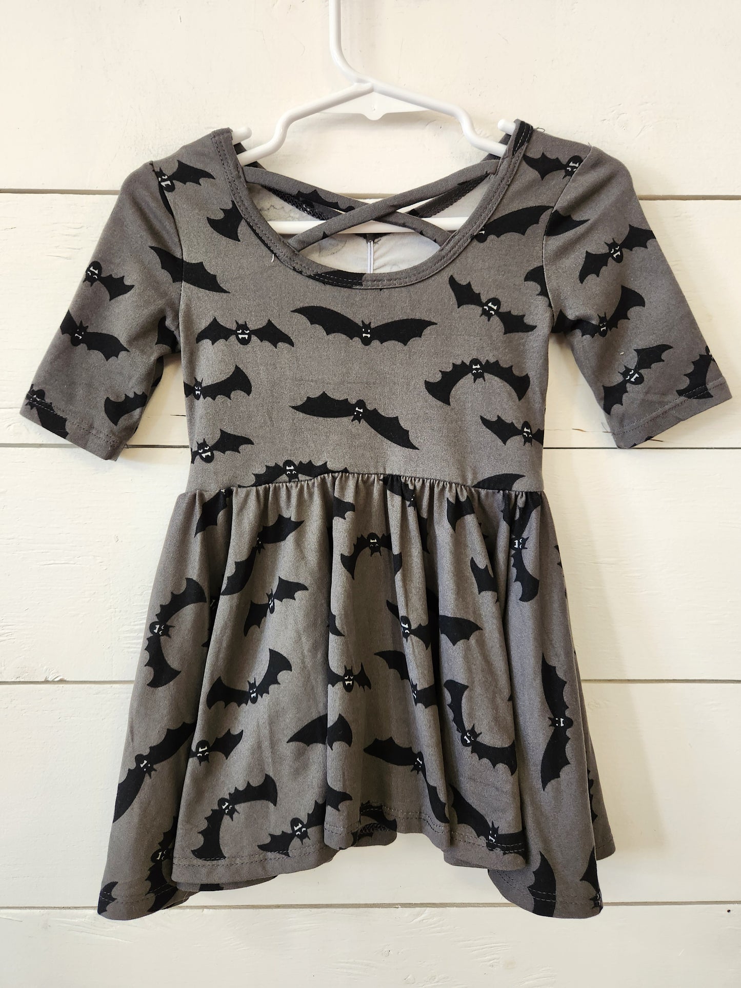 Size 12-24m | DotDotSmile grey bat dress