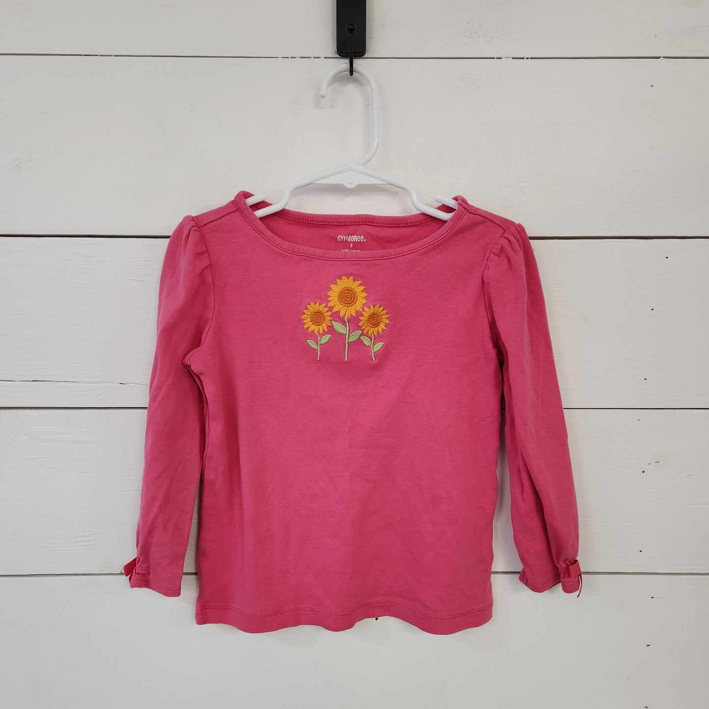 Size 3t | Gymboree Pink Sunflower Longsleeve