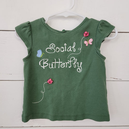 Size 18-24m | Gymboree green  tank top| Secondhand