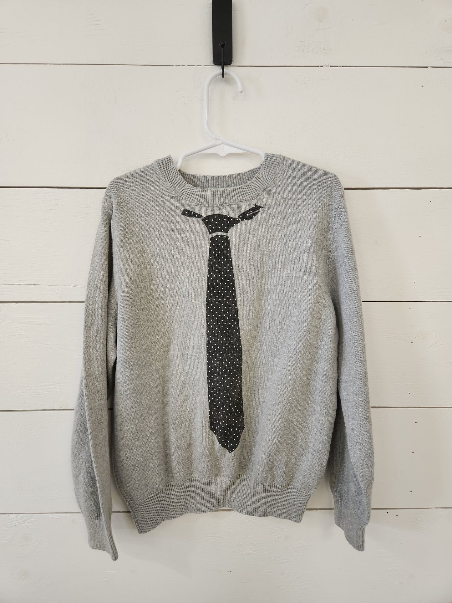 Size 5-6 | Crazy 8 Grey Tie Sweater