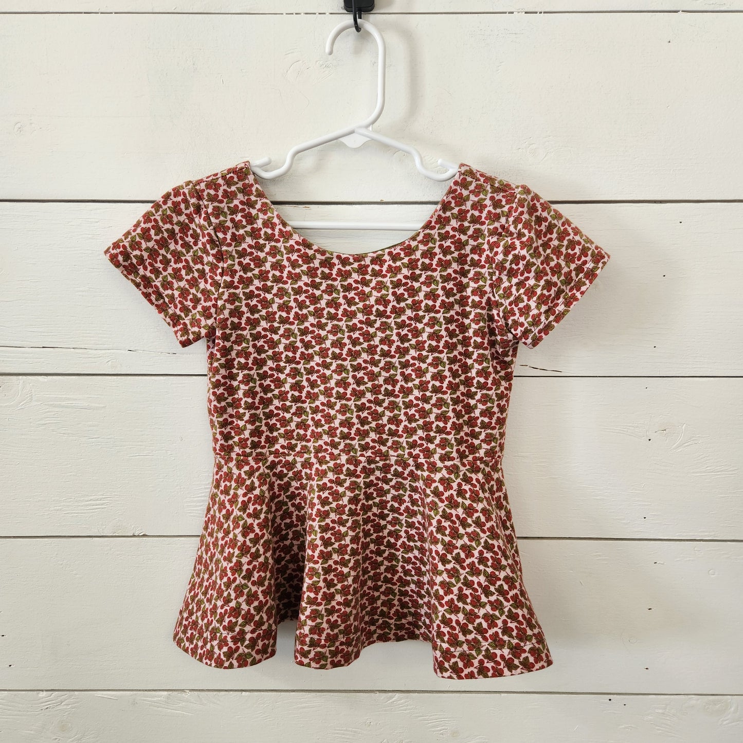 Size 5 | Briar & Boone Raspberry Peplum