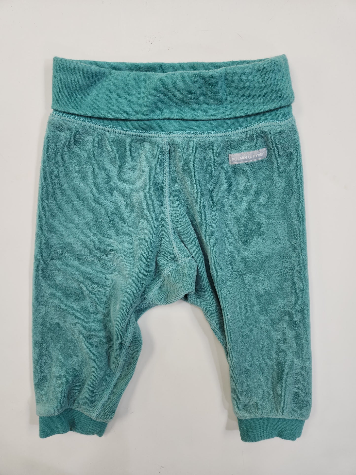 Size 4-6m | Polarn O. Pyret Teal Pants