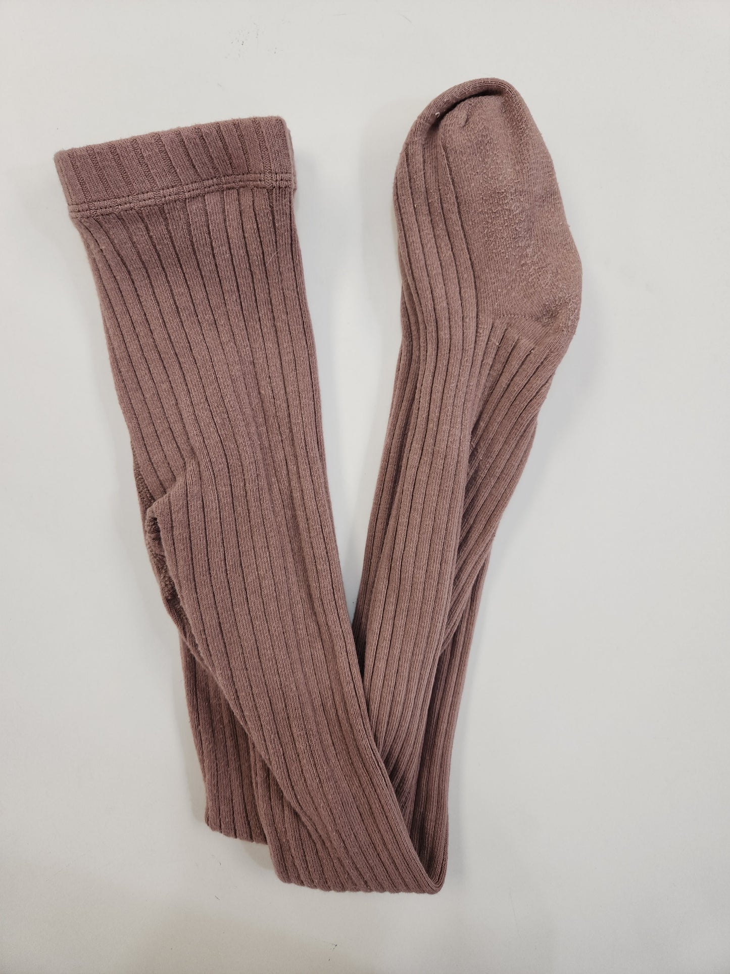 Size 9-11 | Little Alaskan Ribbed Tights Chaga