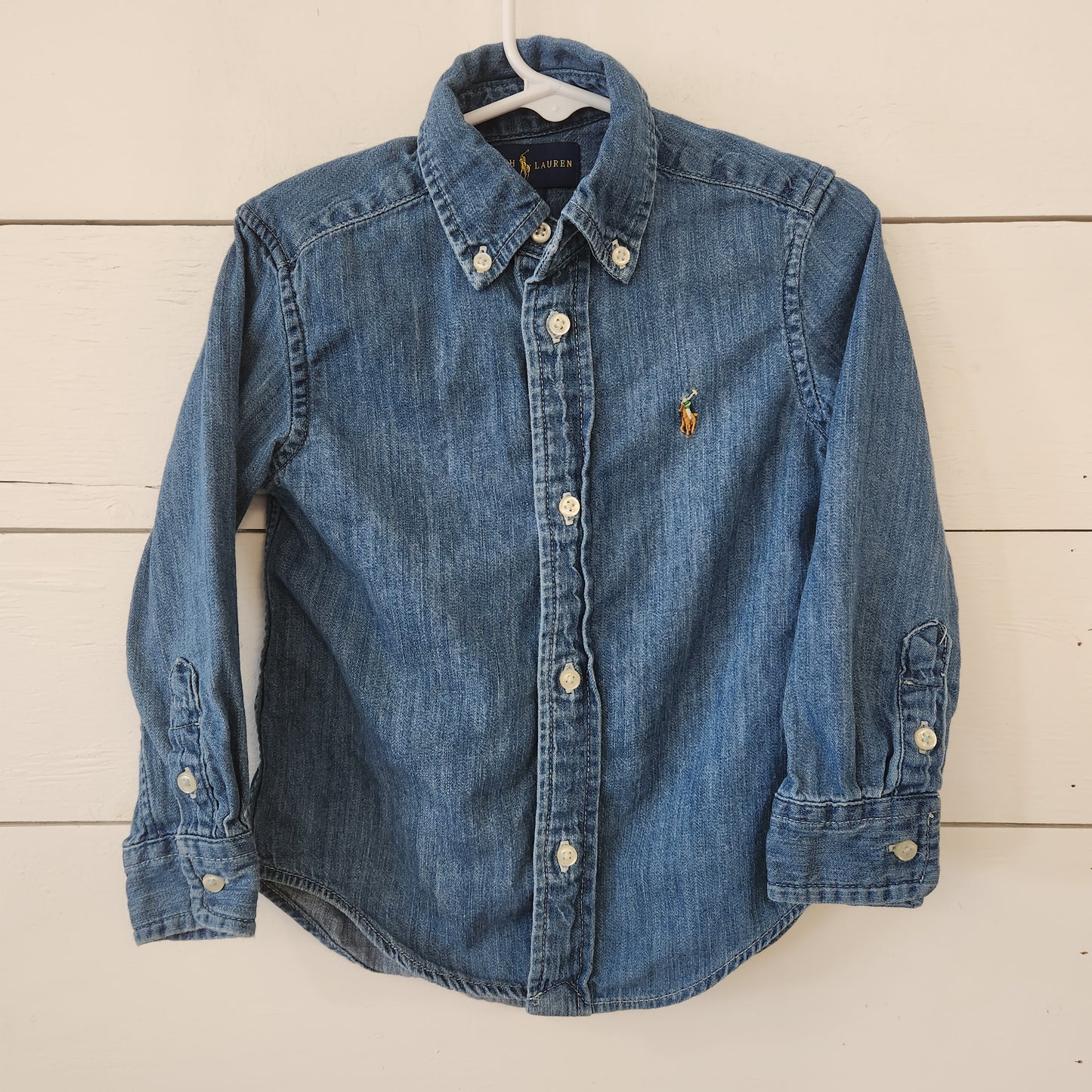 Size 3t | Ralph Lauren Denim Buttondown