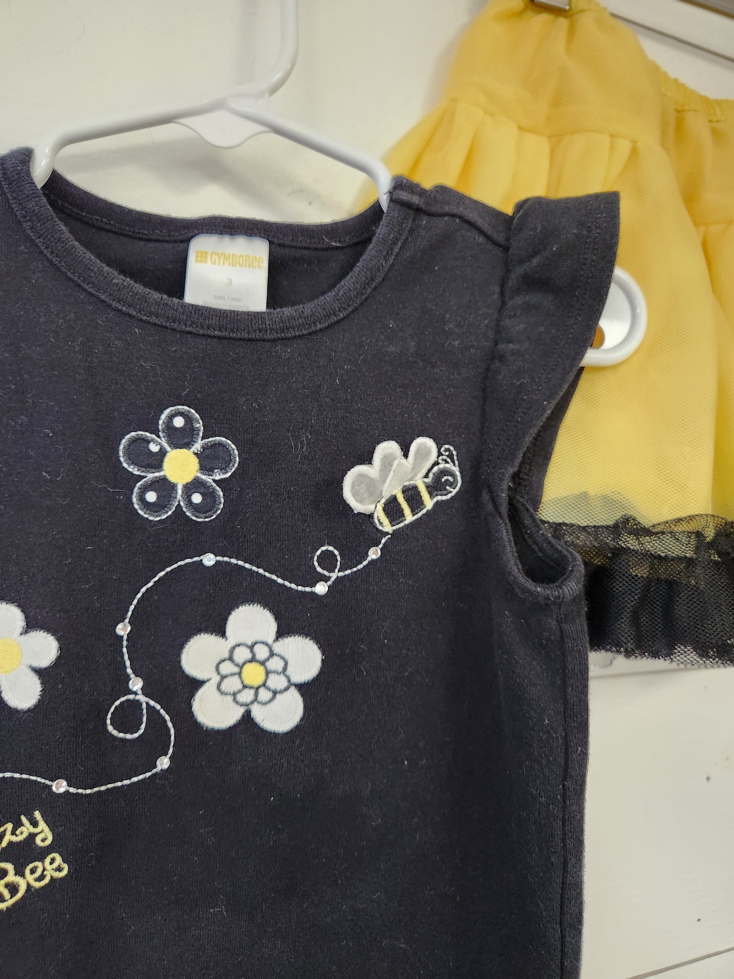 Size 3t | Gymboree Buzzy Bee Shirt/Skirt Set