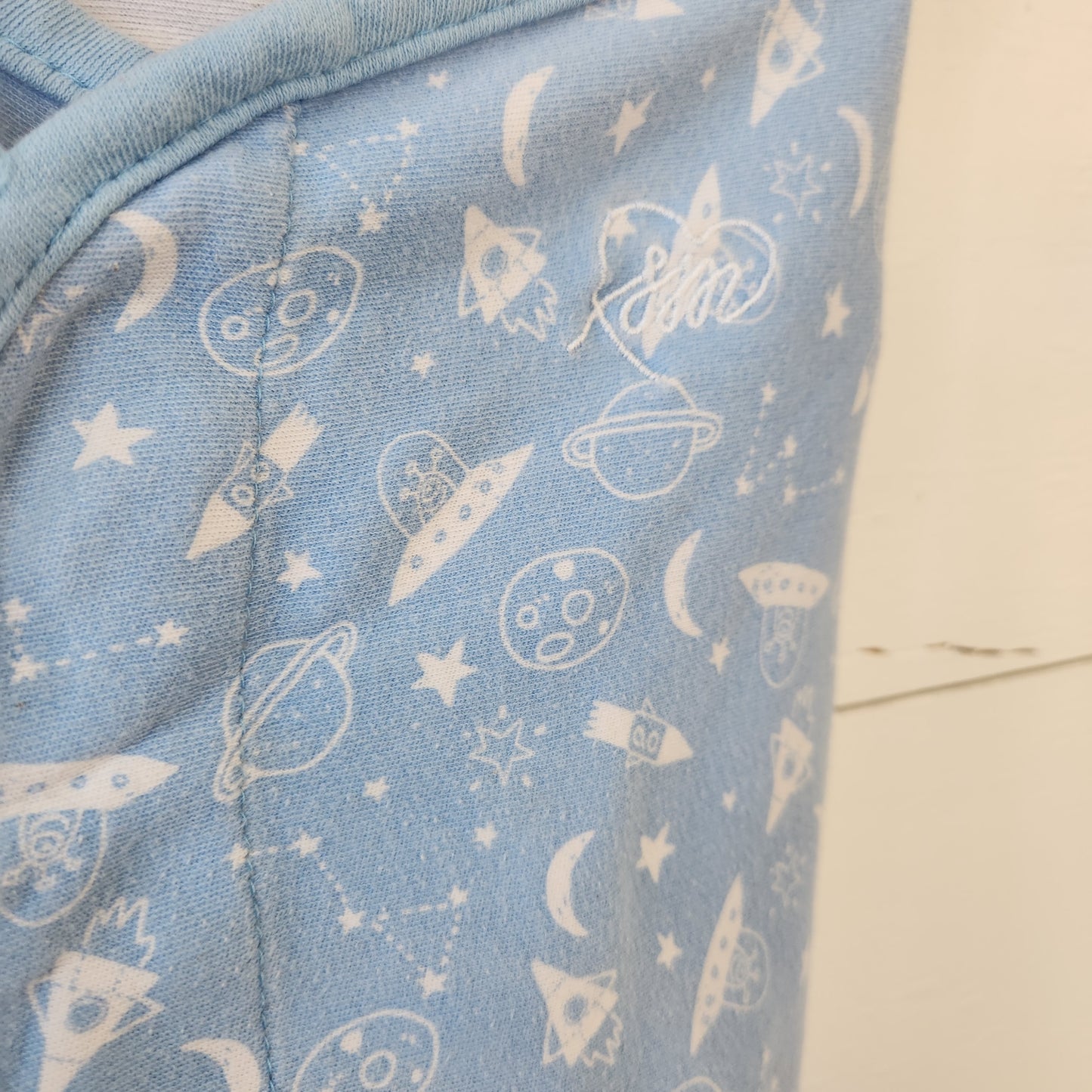 Size NB | SwaddleMe Blue Space Swaddle