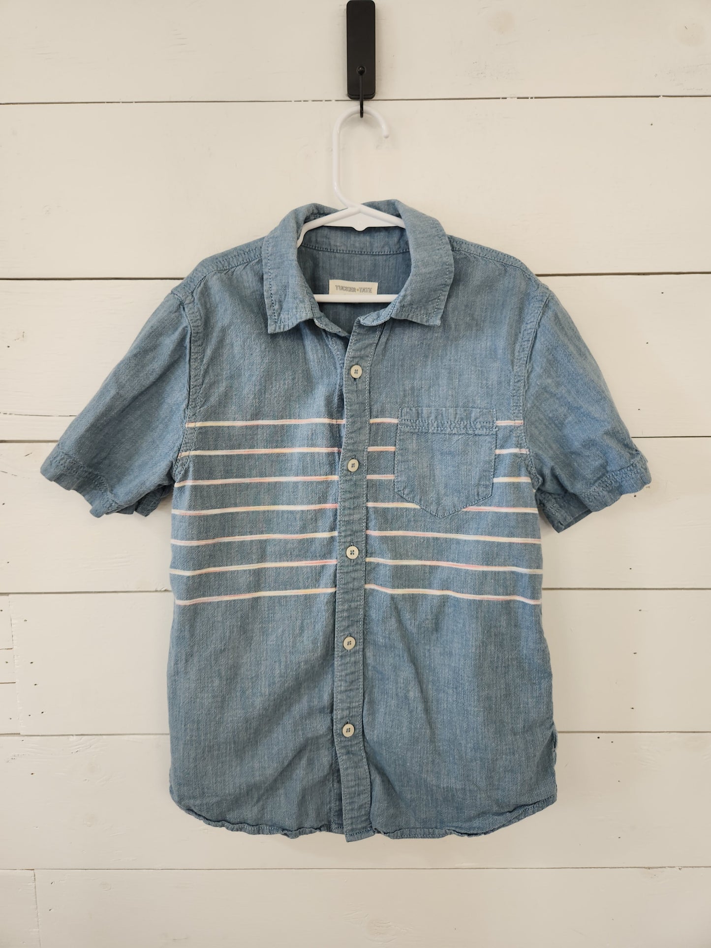 Size 8-10 | Tucker + Tate Striped Denim Buttondown