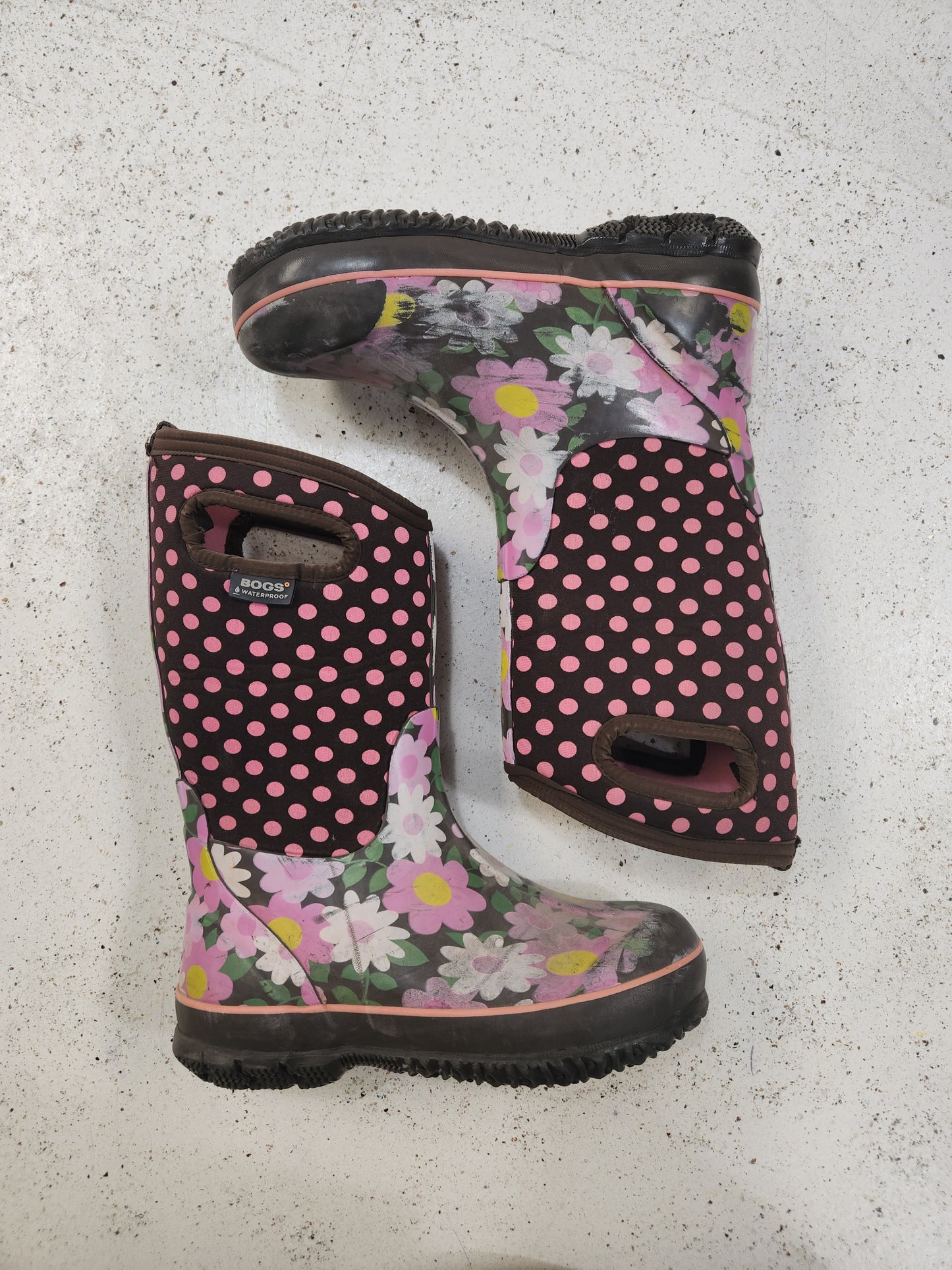 Size 4 | Bogs Polka Dot Boots