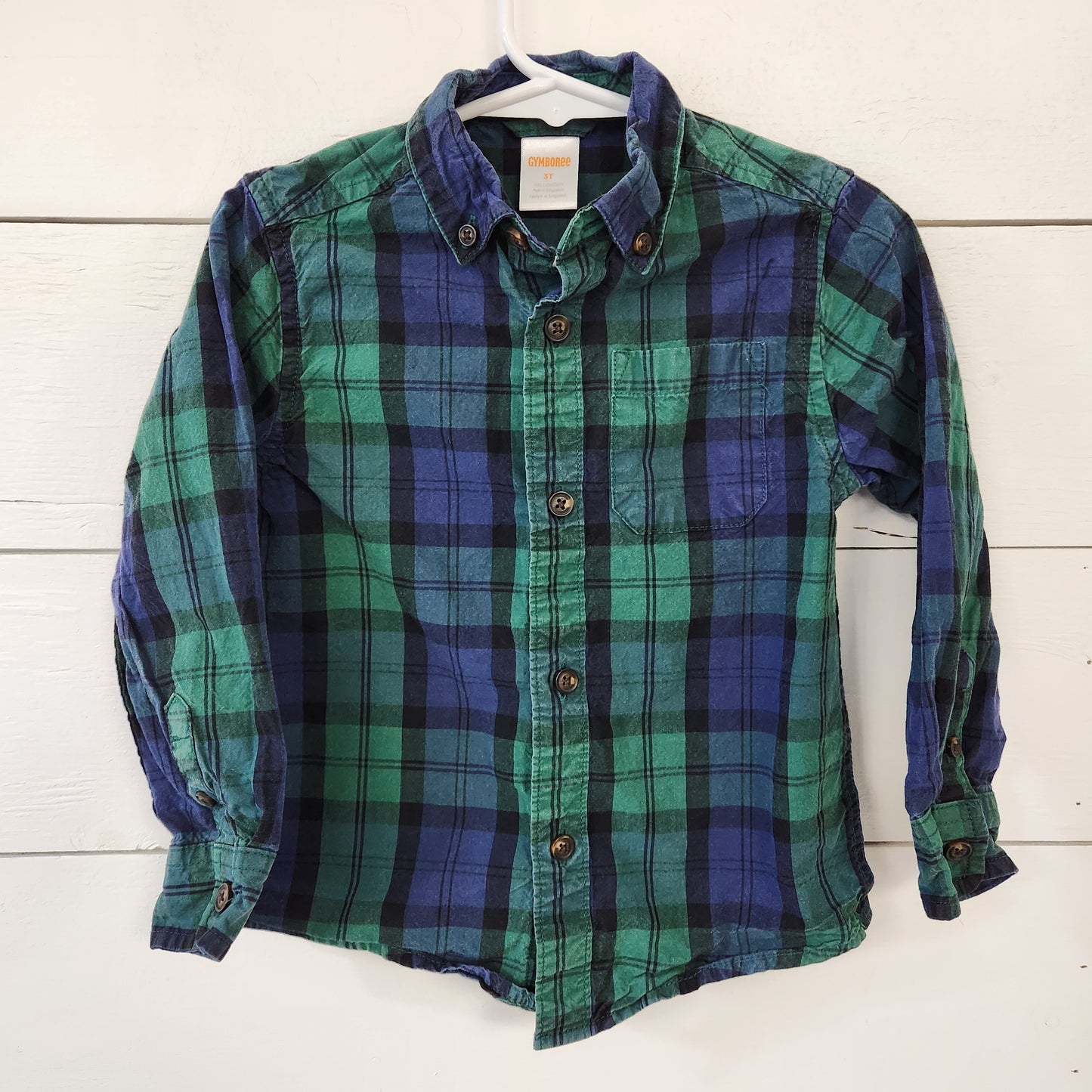 Size 3t | Gymboree Plaid Dress Shirt