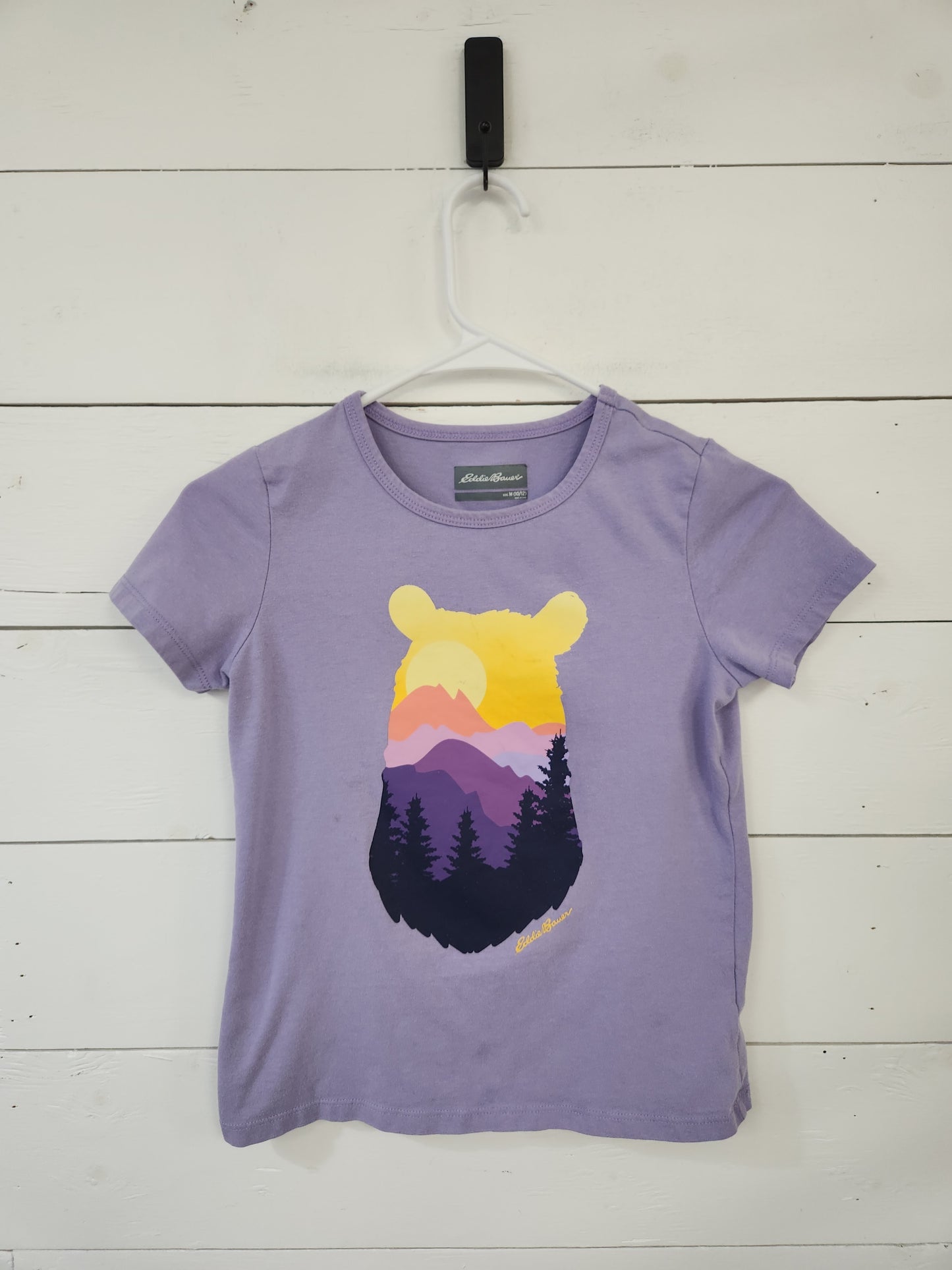 Size 10-12 | Eddie Bauer Bear Shirt *stain