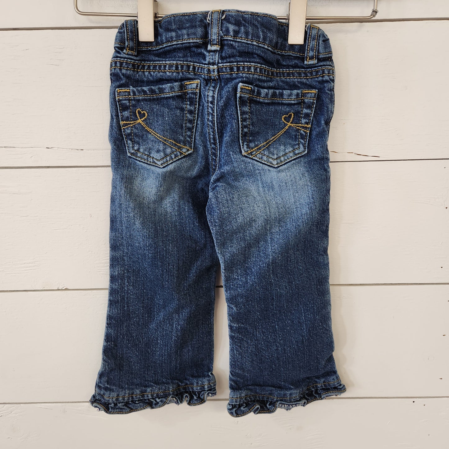 Size 24m | Place Ruffle Flare Stretch Adjustable Jeans