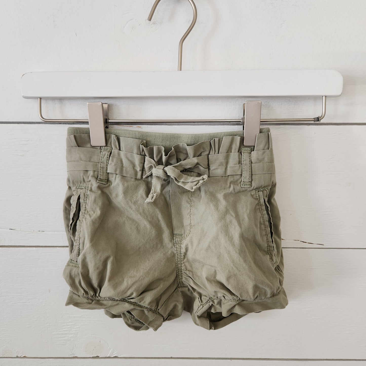 Size 12-18m | Gap Green Paper Bag Top Shorts