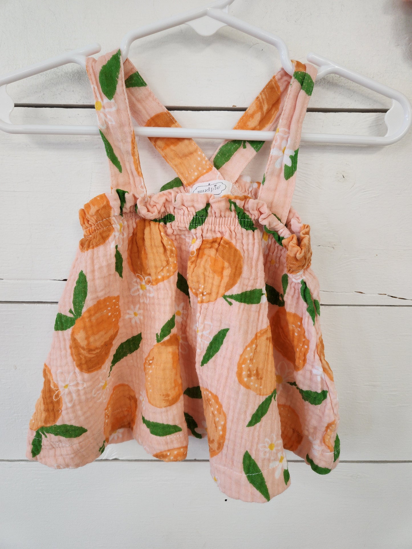 Size 6-9m | Mudpie Smocked Top w/ Bloomers