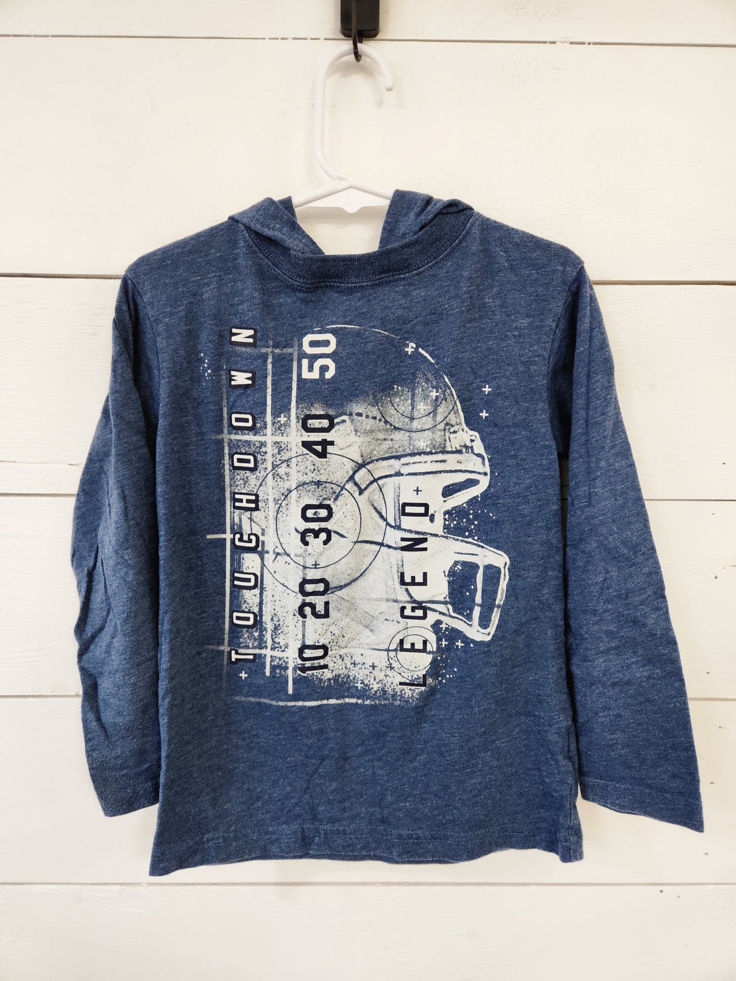 Size 4t | Place Touchdown Hooded Long Sleeve Shirt