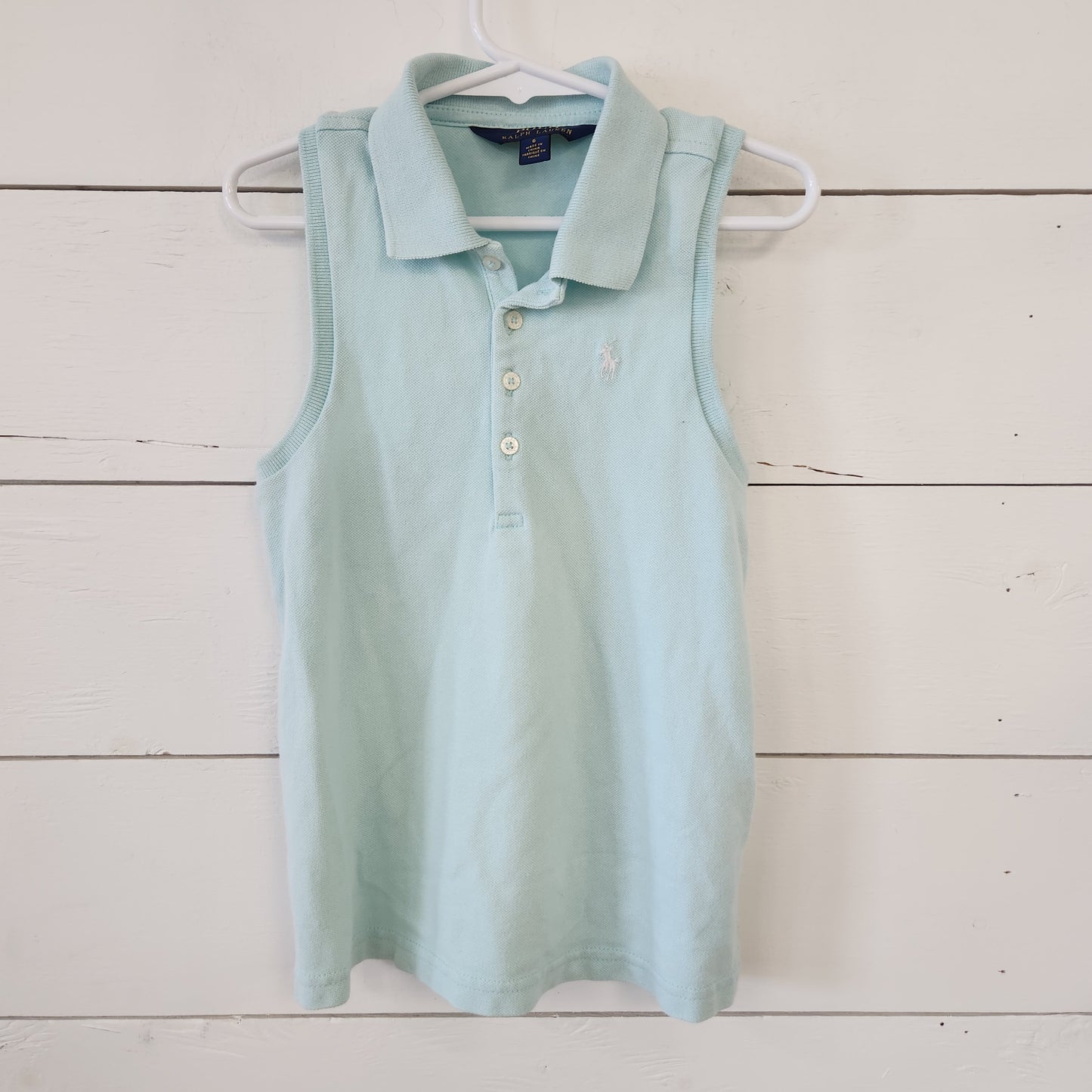 Size 5 | Ralph Lauren Sleeveless Polo Shirt
