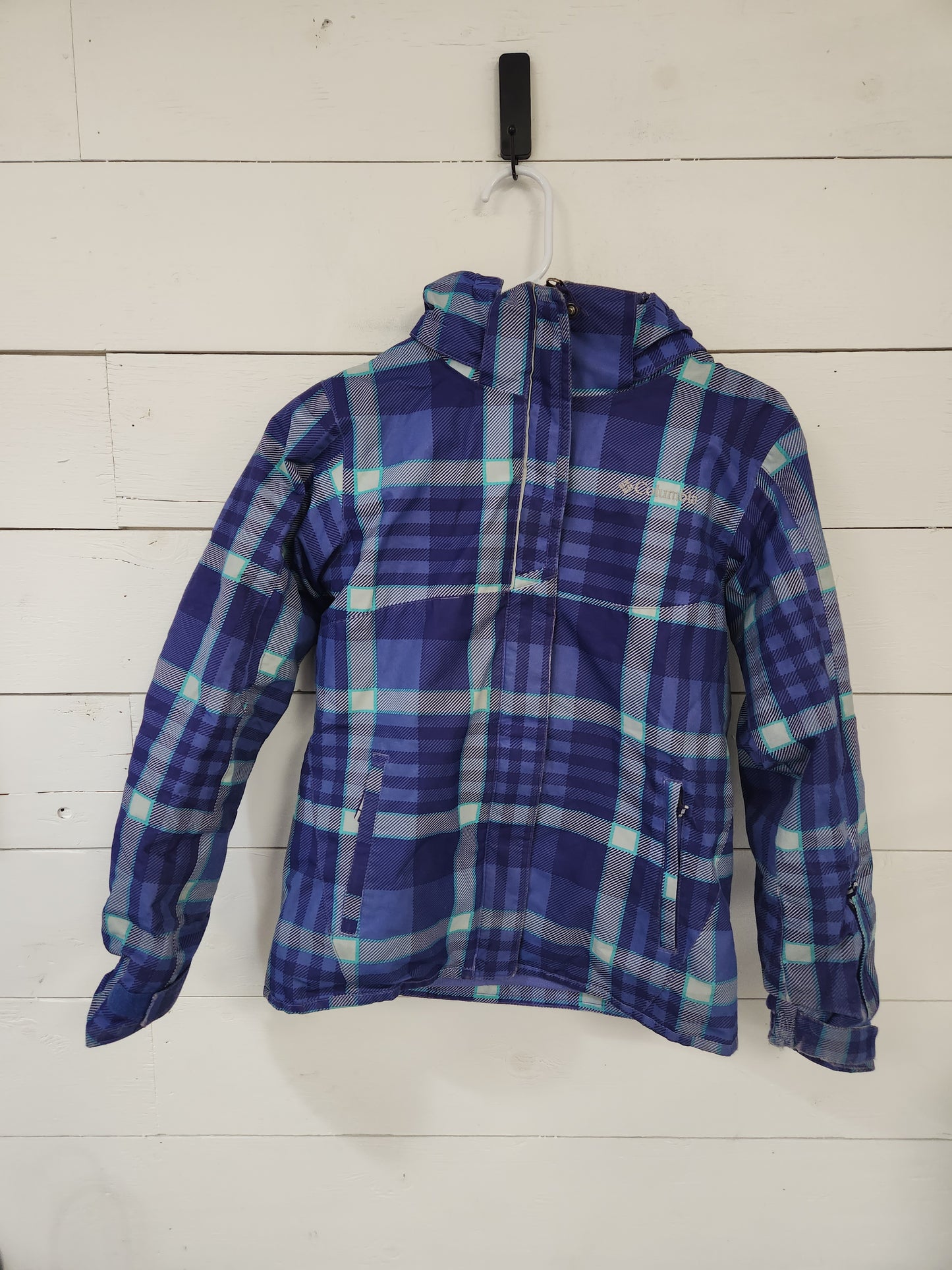 Size 10-12 | Columbia Fleece-Lined Coat W/ Detachable Hood