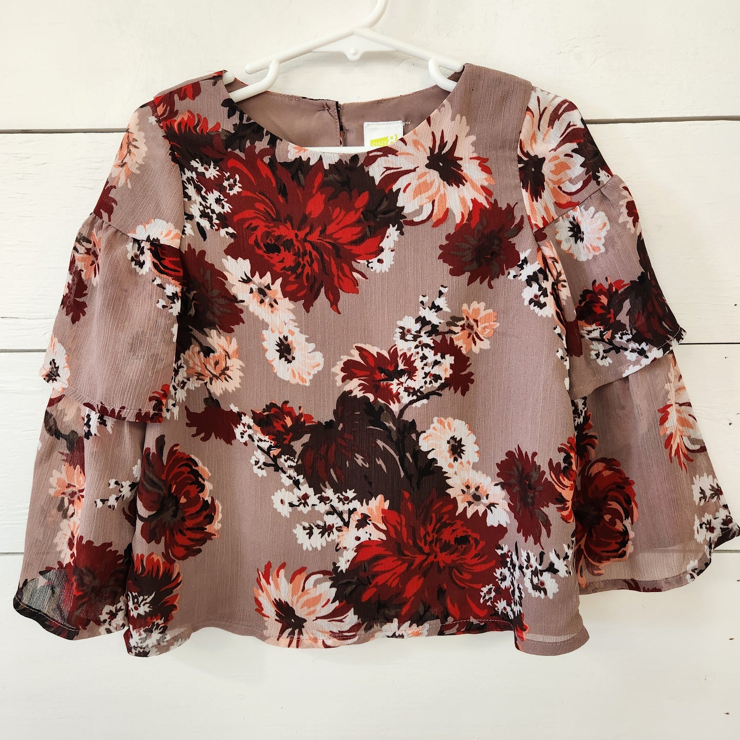 Size 4t | Crazy 8 Floral Shirt