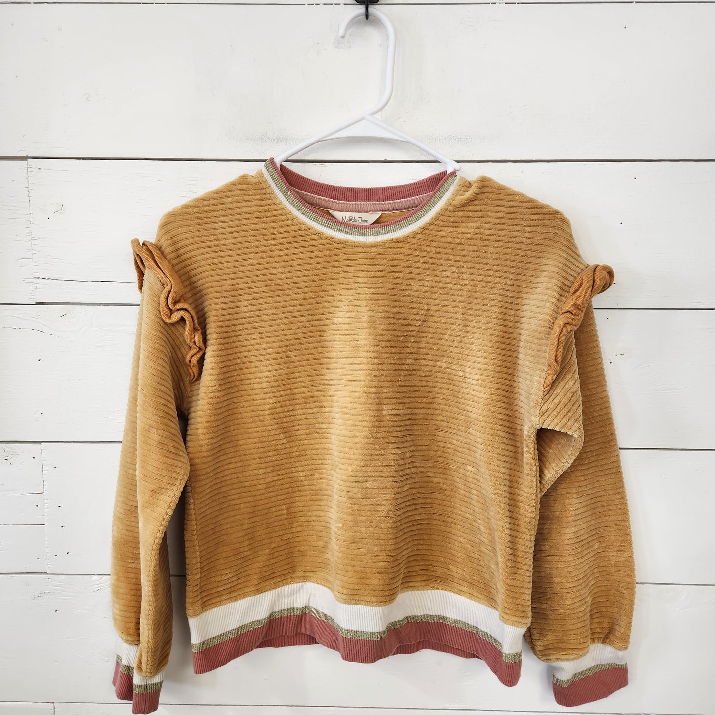 Size 12 | Matilda Jane Ribbed Velour Top