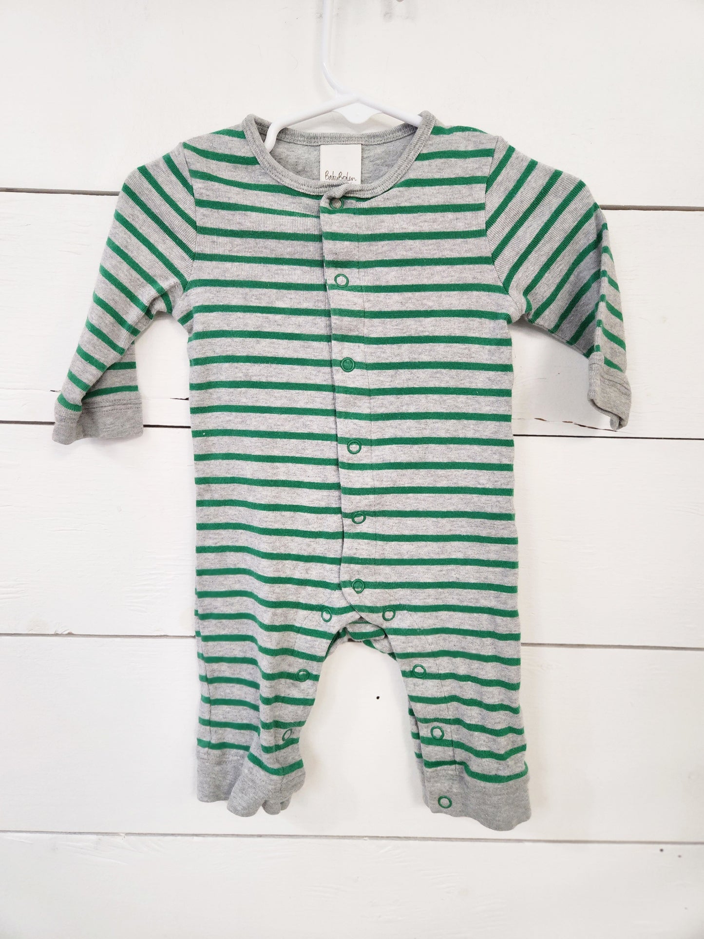 Size 0-3m | BabyBoden Striped Pajamas