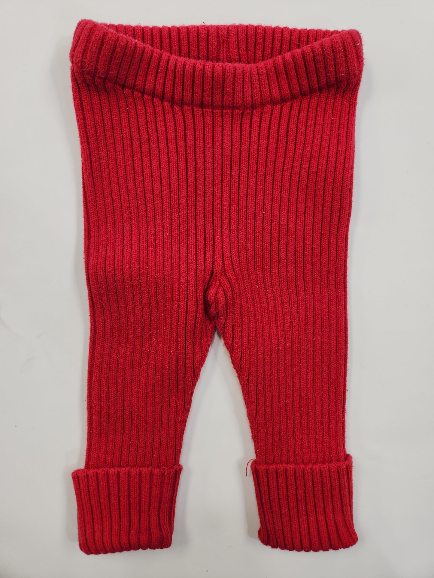 Size 3-6m | Hanna Andersson Red Knit Pants