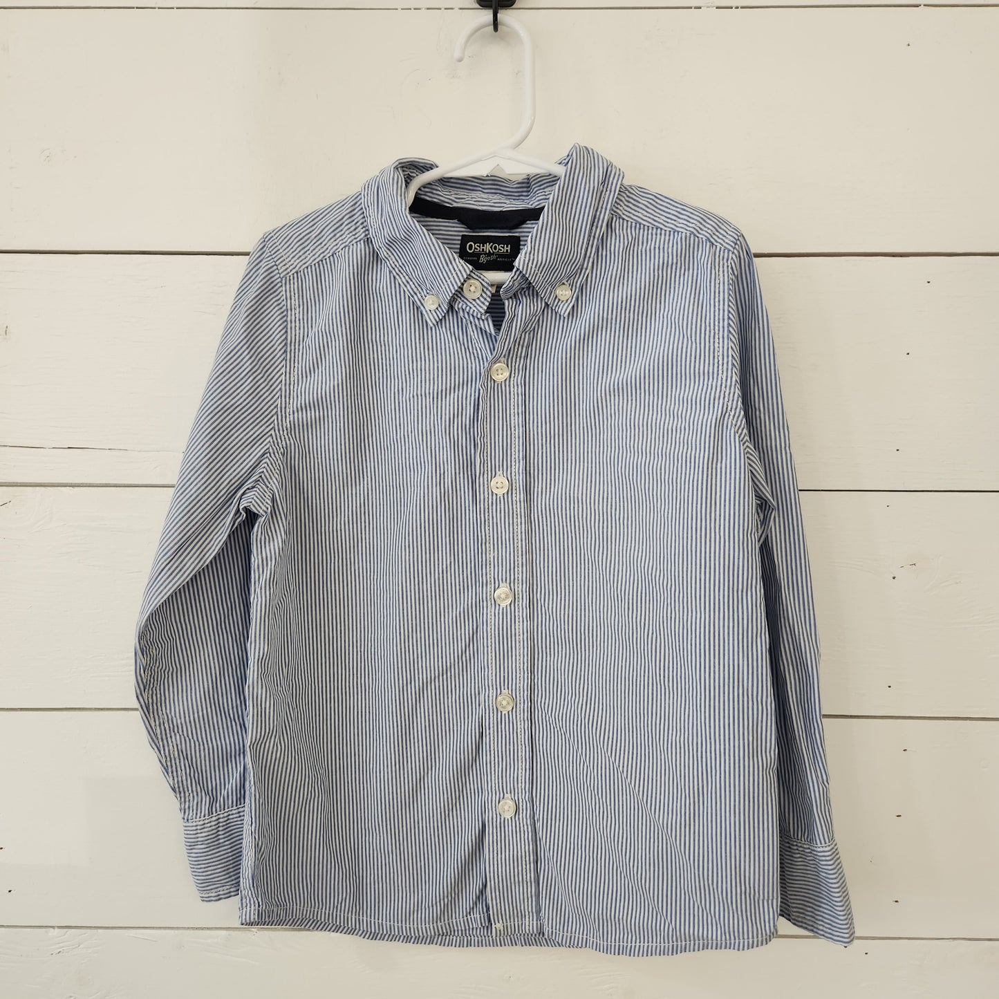 Size 7 | Oshkosh Pinstripe Buttondown