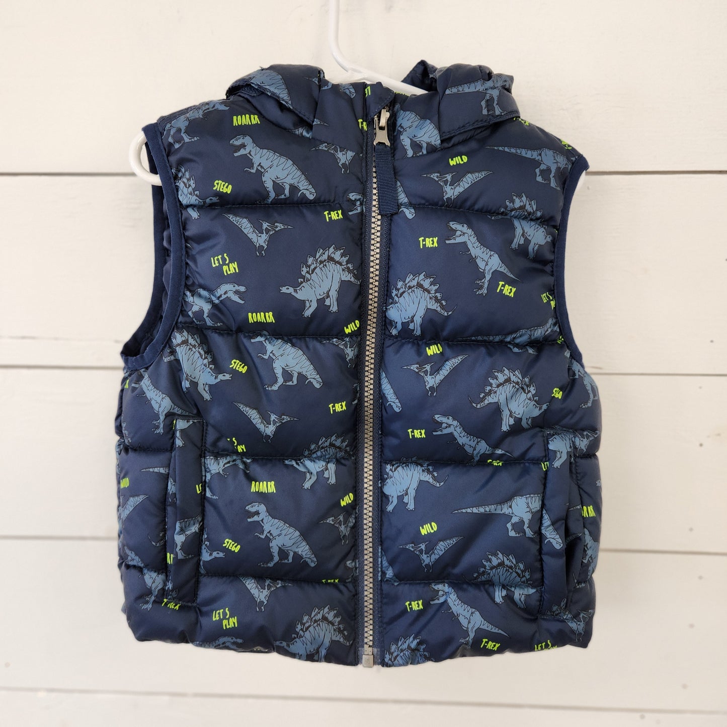 Size 3t | H&M Dino Puffer Vest