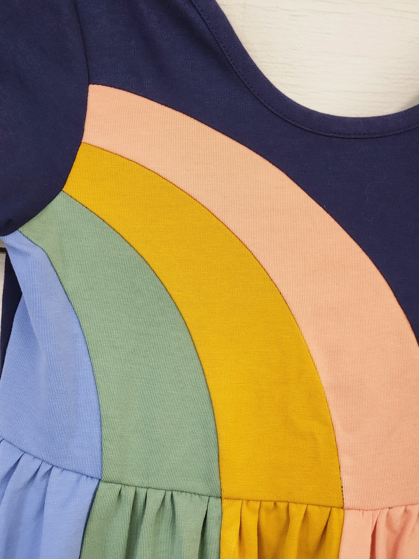 Size 6-7 | Hanna Andersson Rainbow Dress