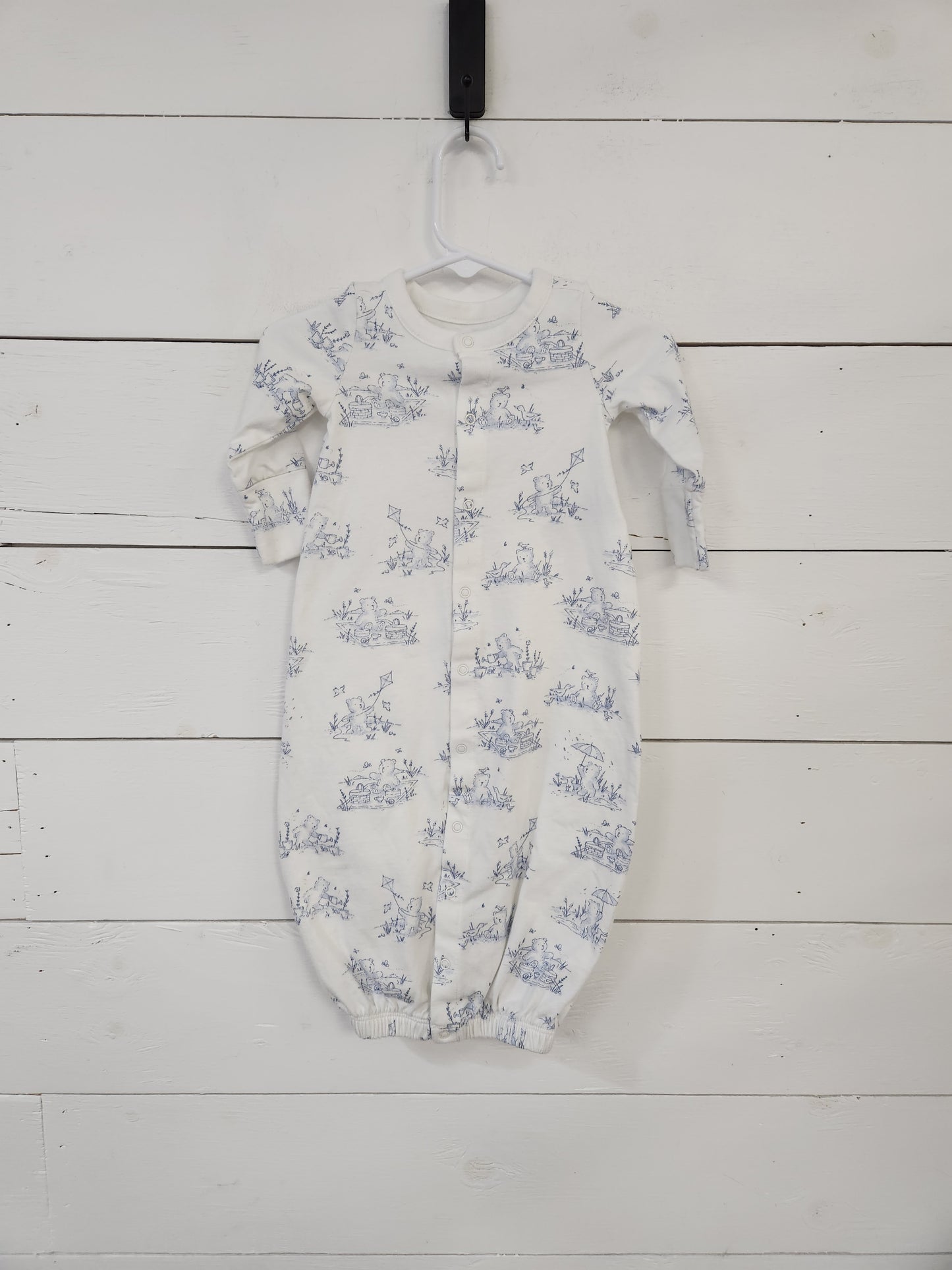 Size 0-3m | Gap Blue Bear Sleep Gown