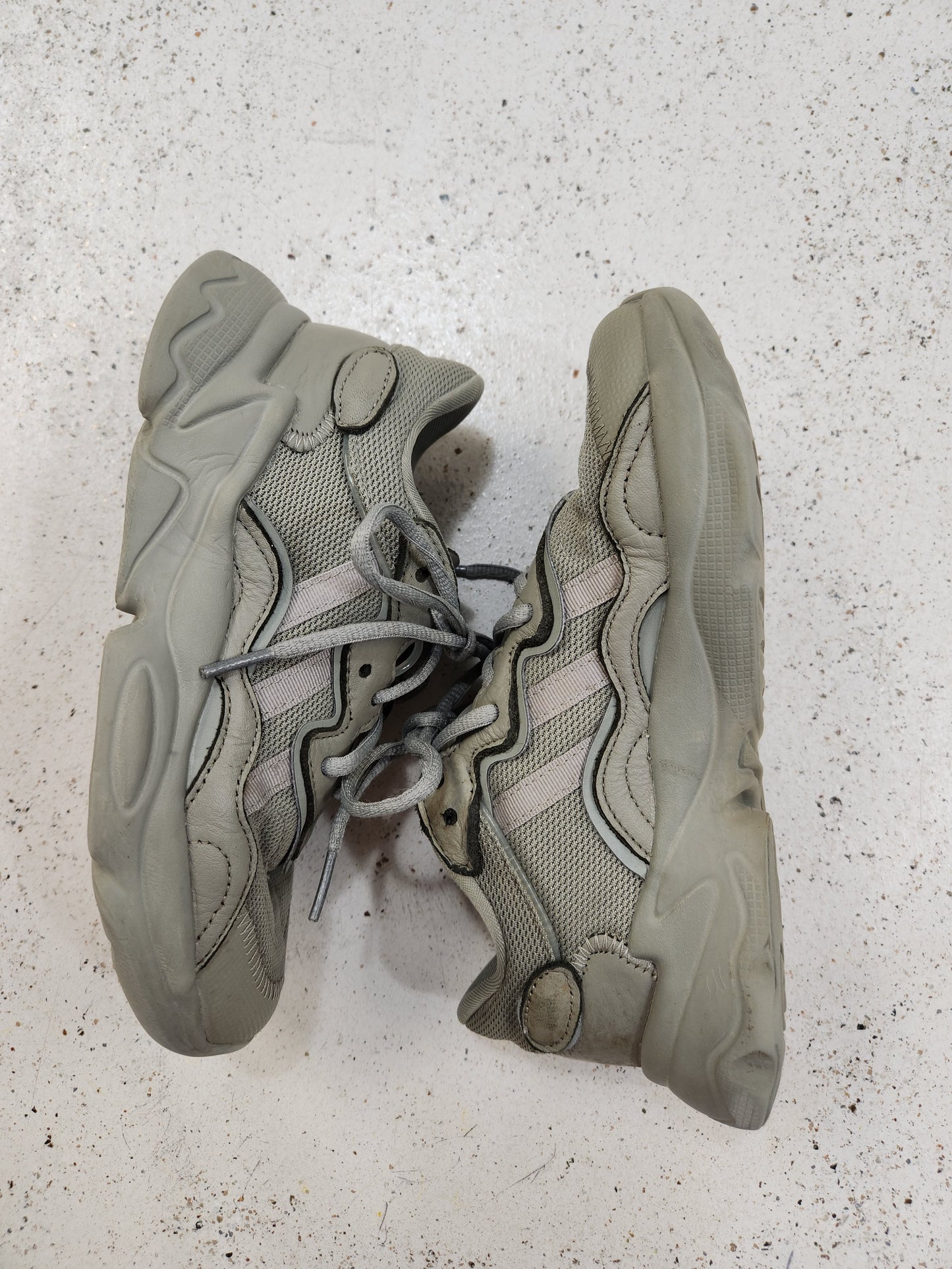 Size 2.5 | Adidas Ortholite Green Shoes