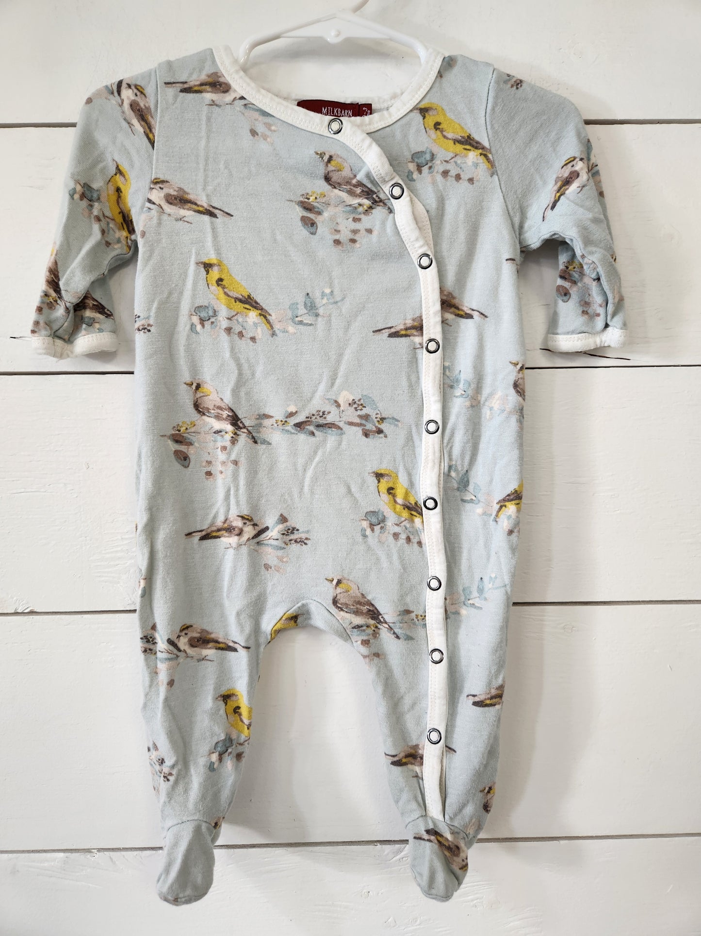 Size 0-3m | Milkbarn birds Bodysuit