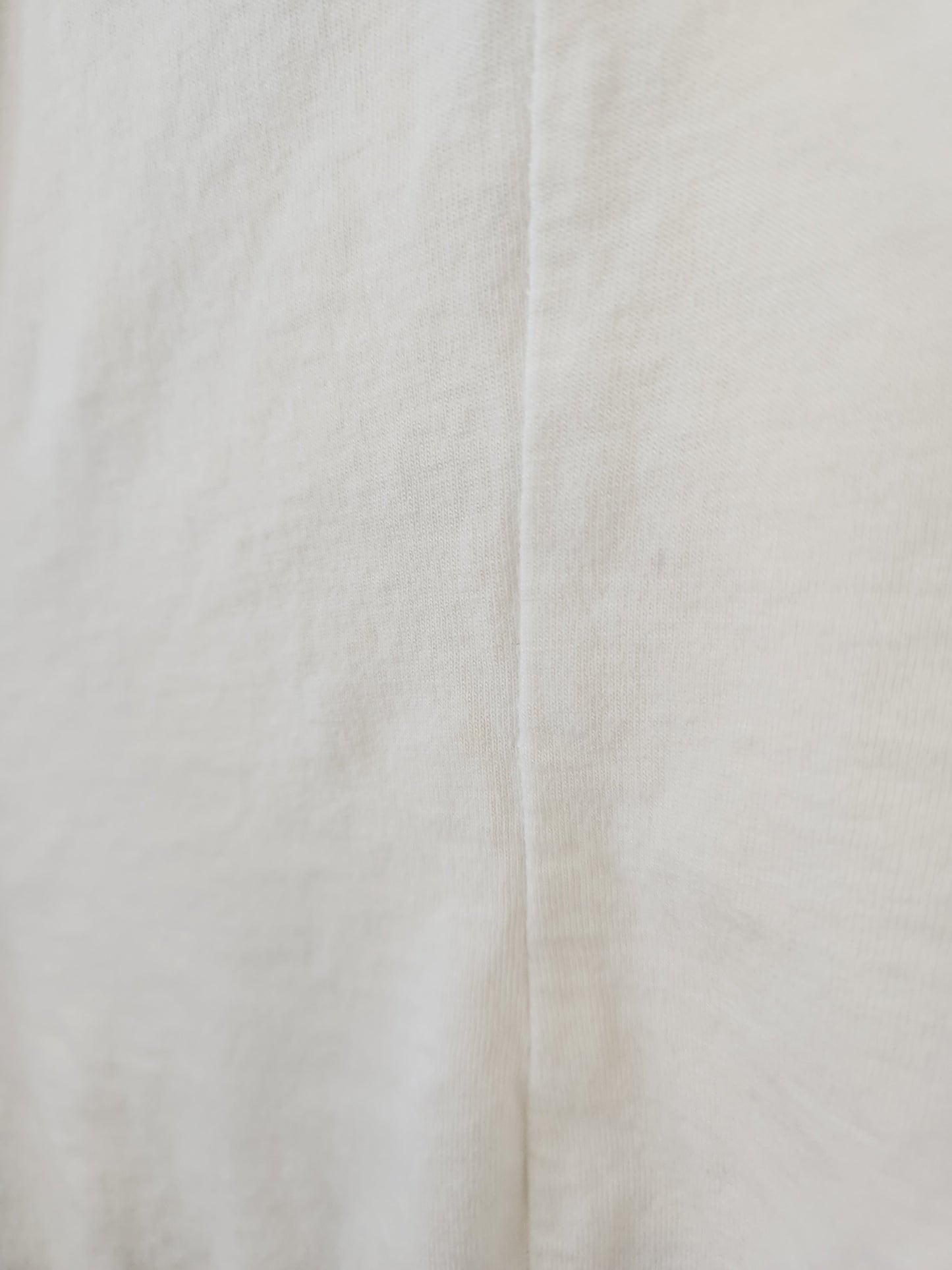 Size 10-12 | Zella Cream Twist Front 3/4 Sleeve *stain