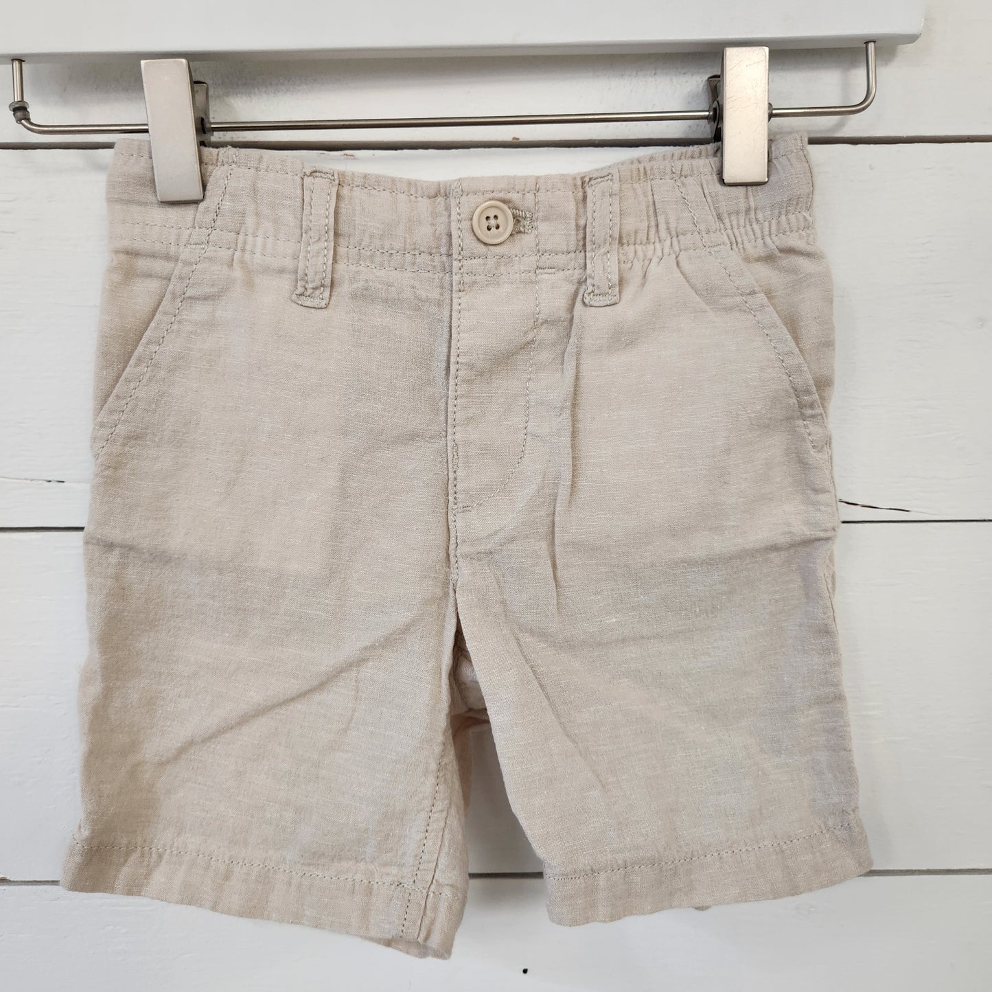 Size 4t | Baby Gap Cream Linen Shorts