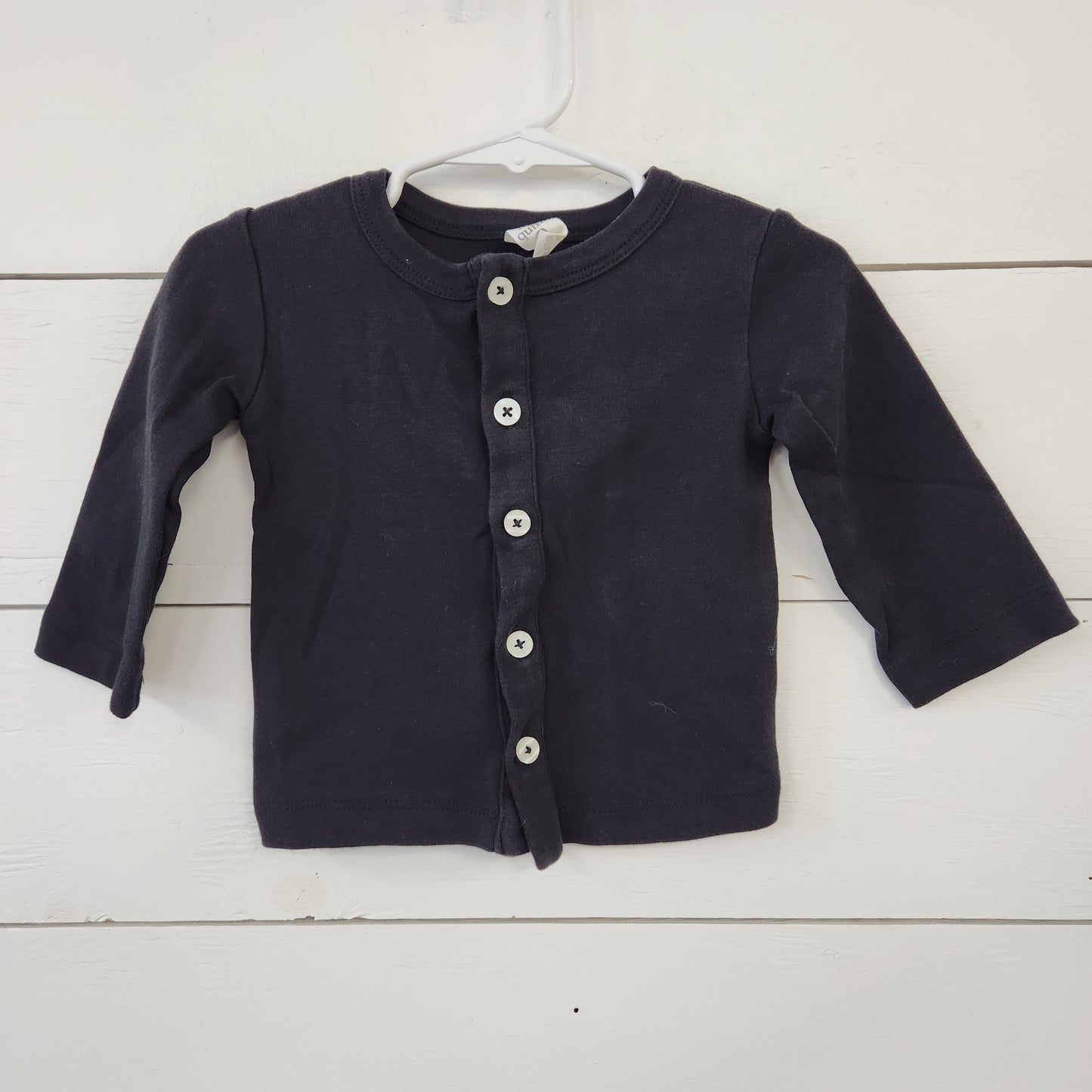 Size 12-18m | Kate Quinn Black Button Up
