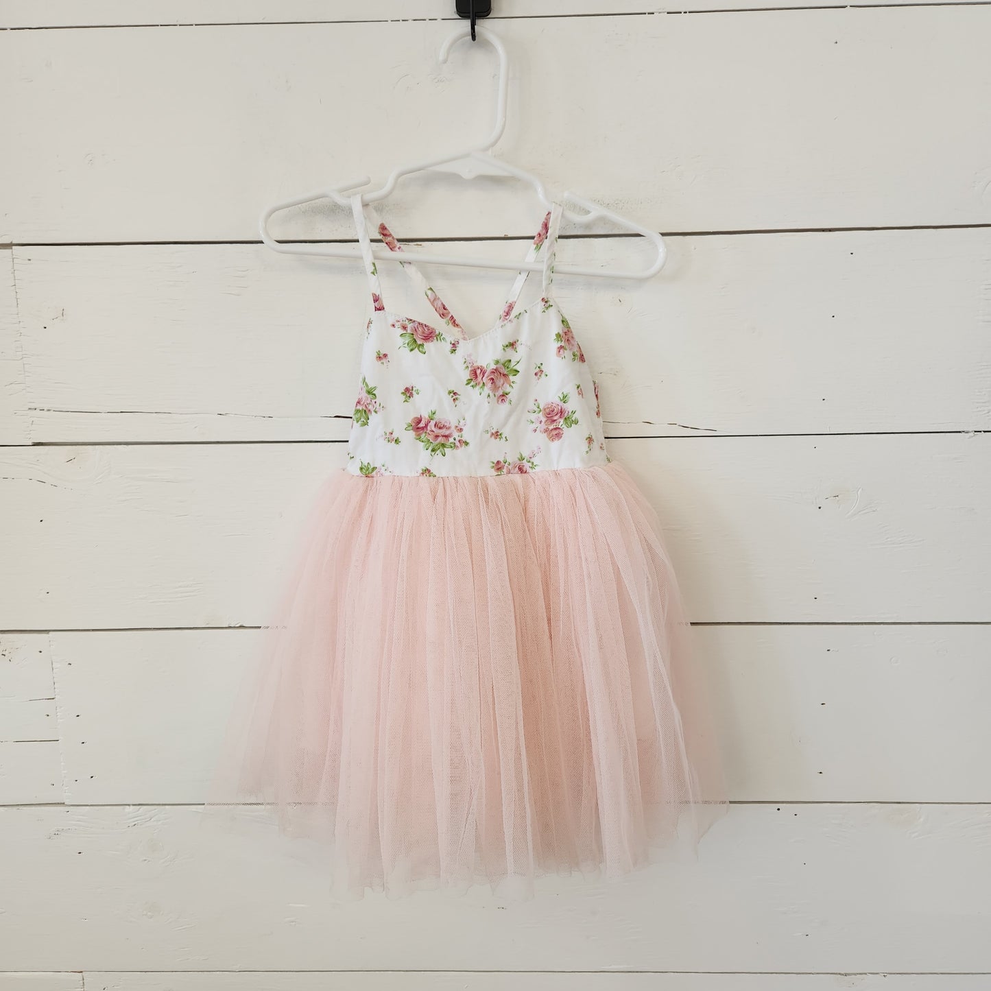 Size 2t | Flofallzique Floral & Tulle Dress