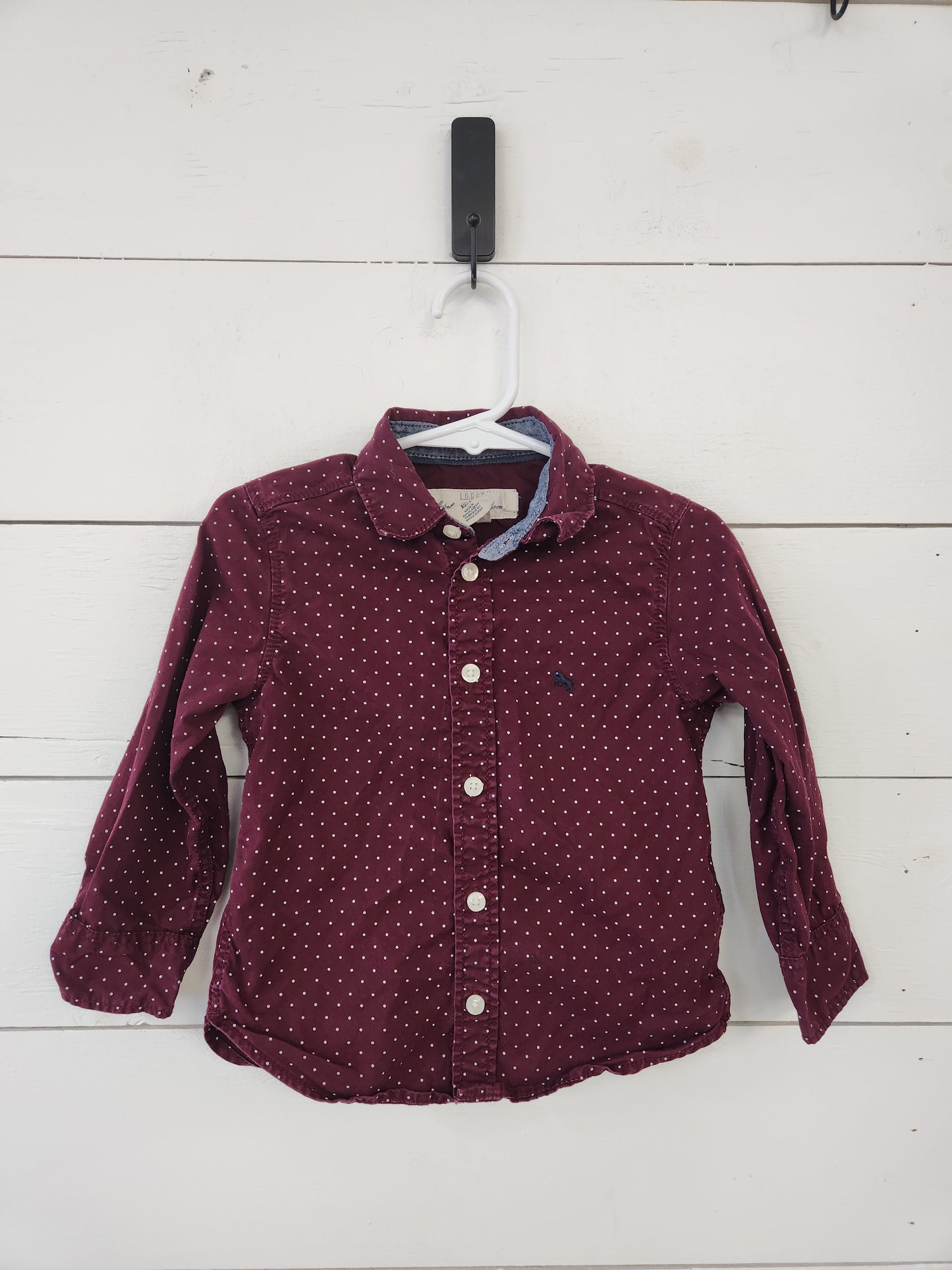 Size 1.5-2t | L.O.G.G. Buttondown Shirt