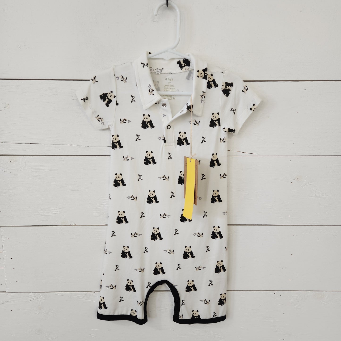 Size 3T | Kyte Baby Panda Footie NWT