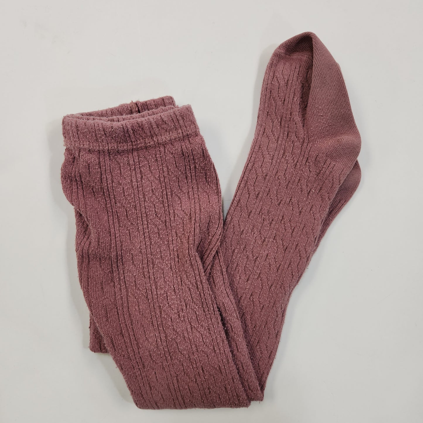 Size 1-2 | Little Stocking Co Mauve Tights