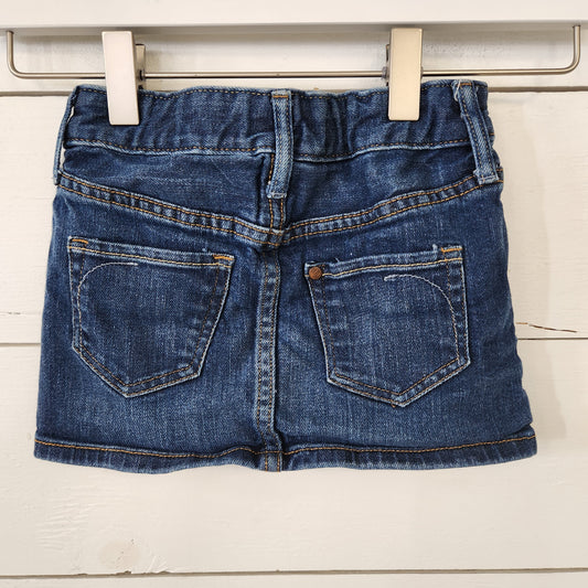Size 1.5-2t | & Skirt Denim Skirt