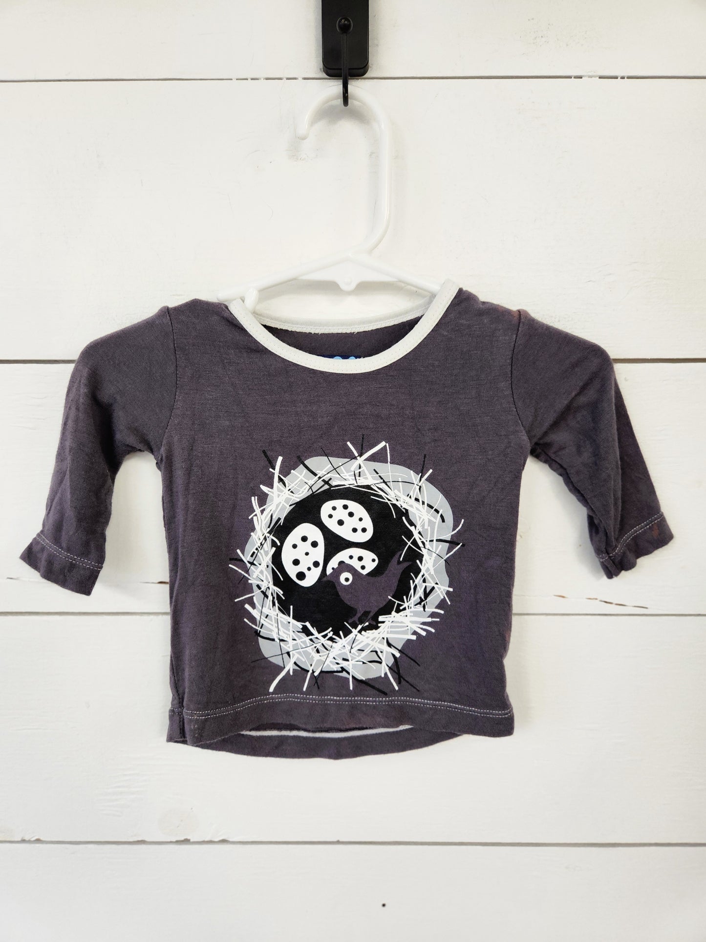 Size 0-3m | KicKee Pants Nest Shirt