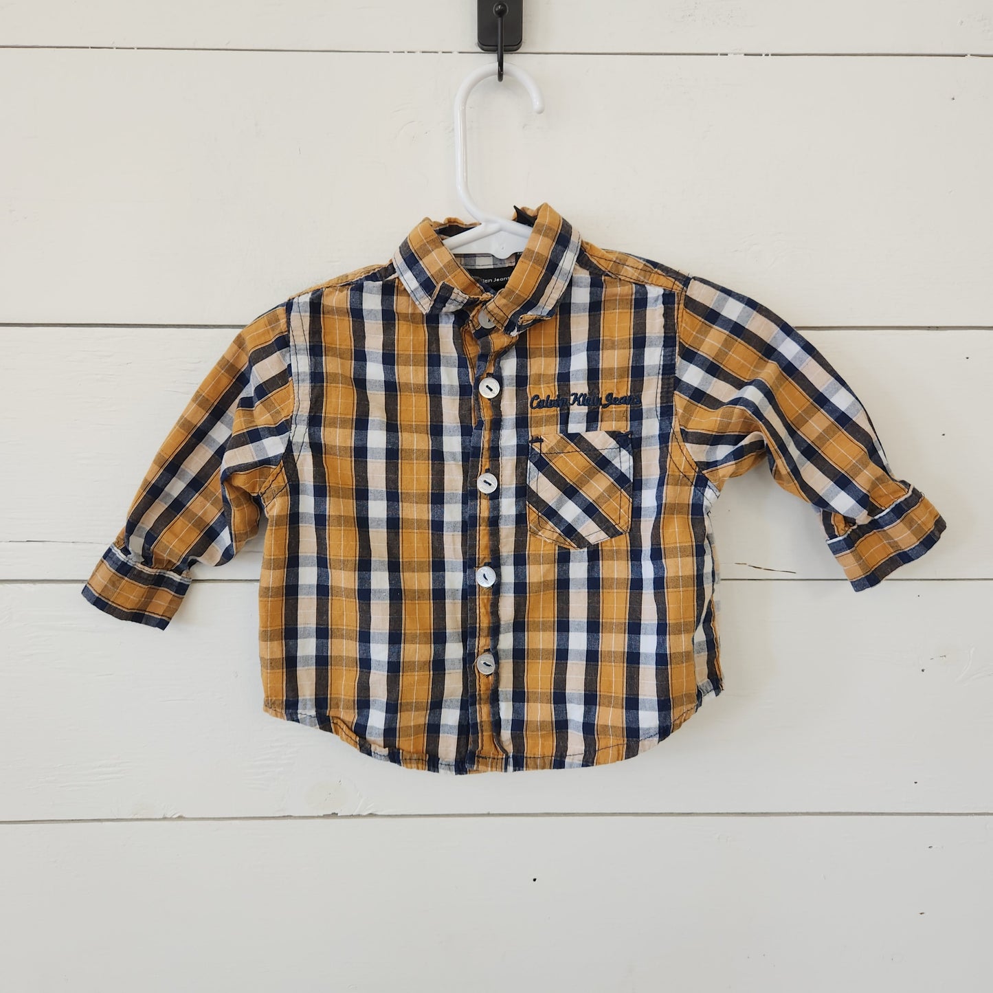 Size 12m | Calvin Klein Button Down Shirt
