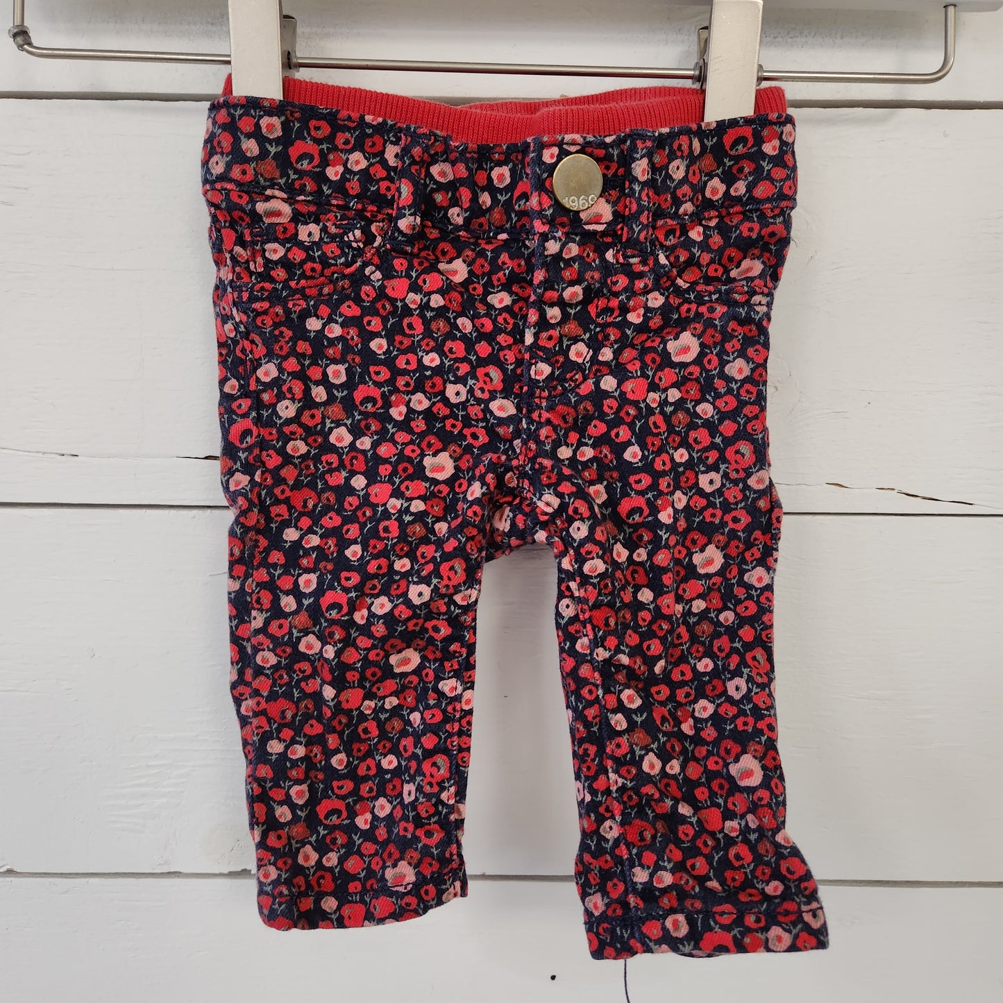 Size 0-3m | Baby Gap Floral Jeans