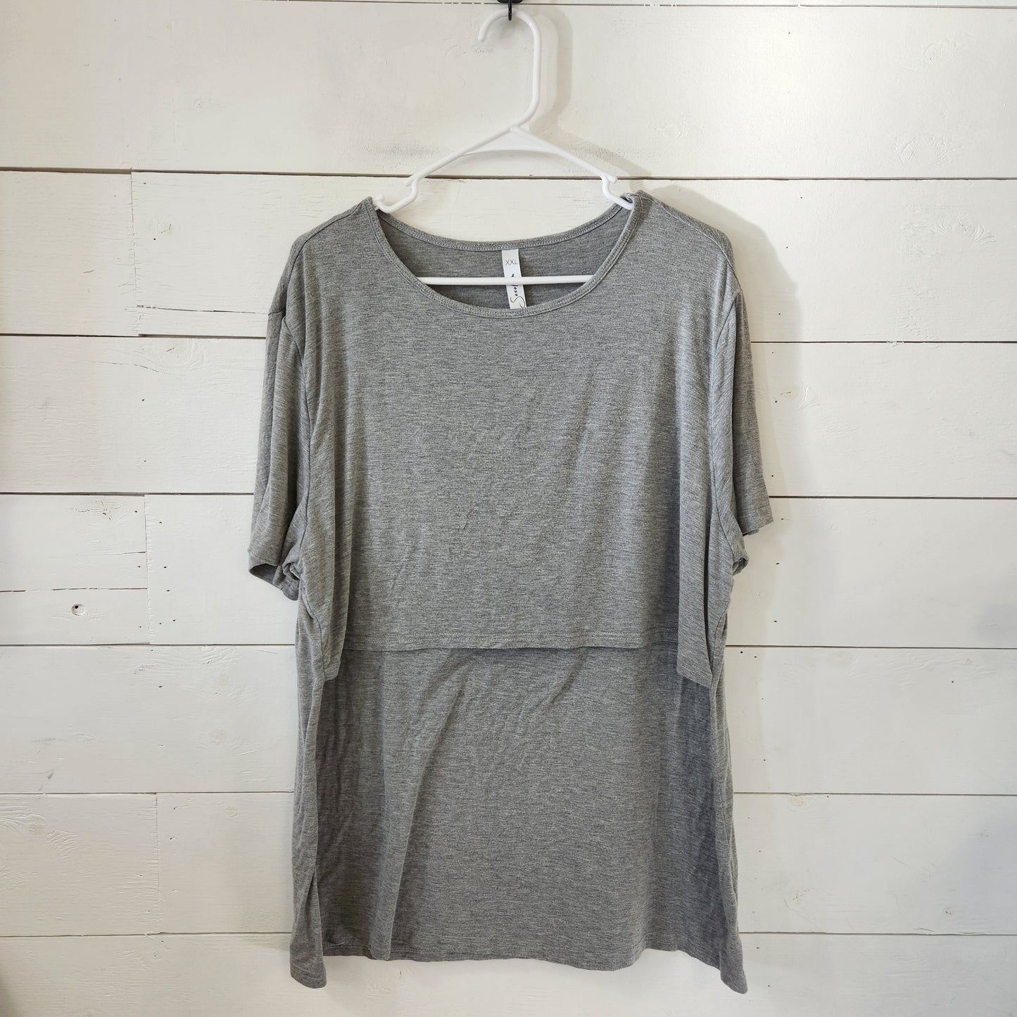 Size XXL | Sosolism Grey Nursing T-Shirt