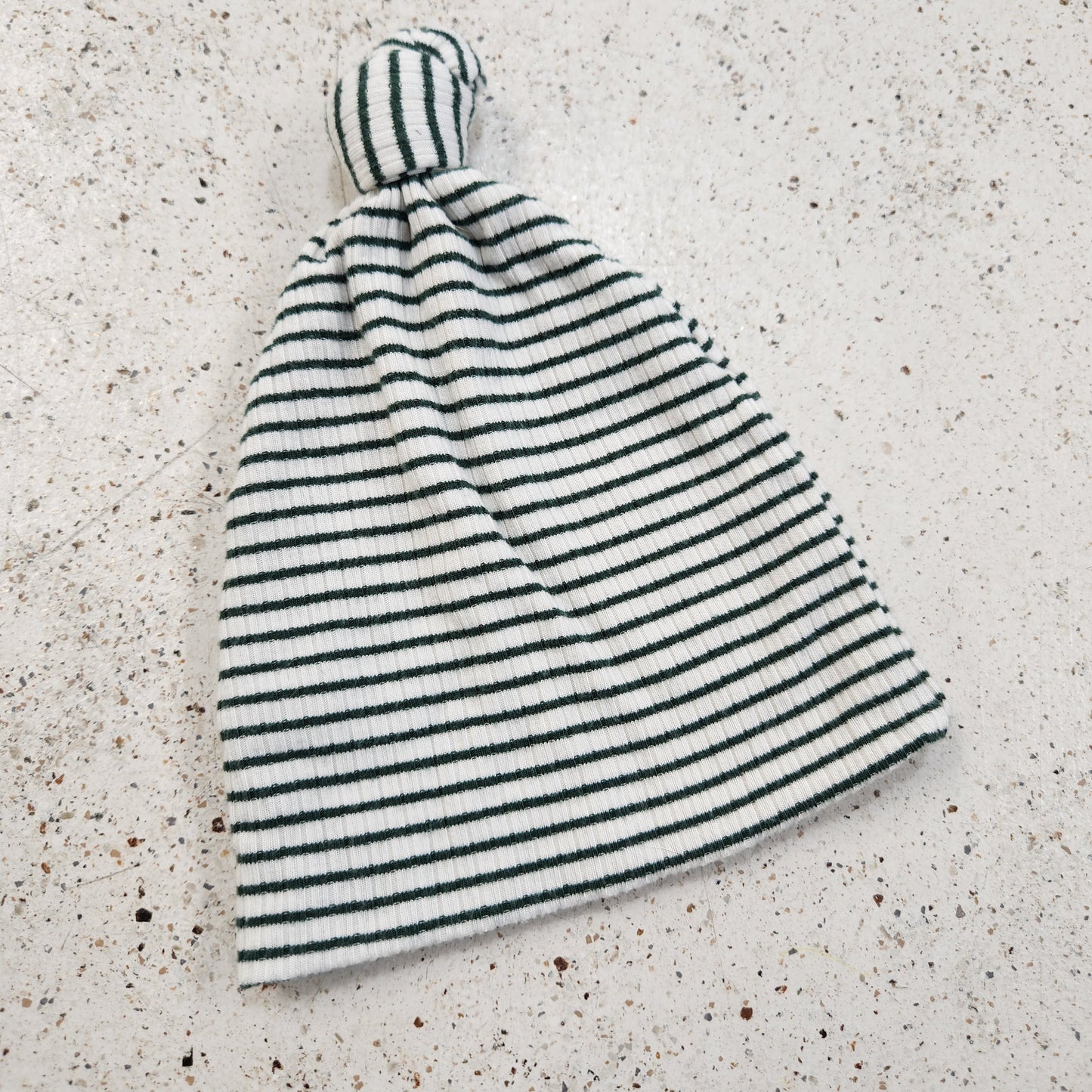 Size NB | Lou Lou Green Striped Hat