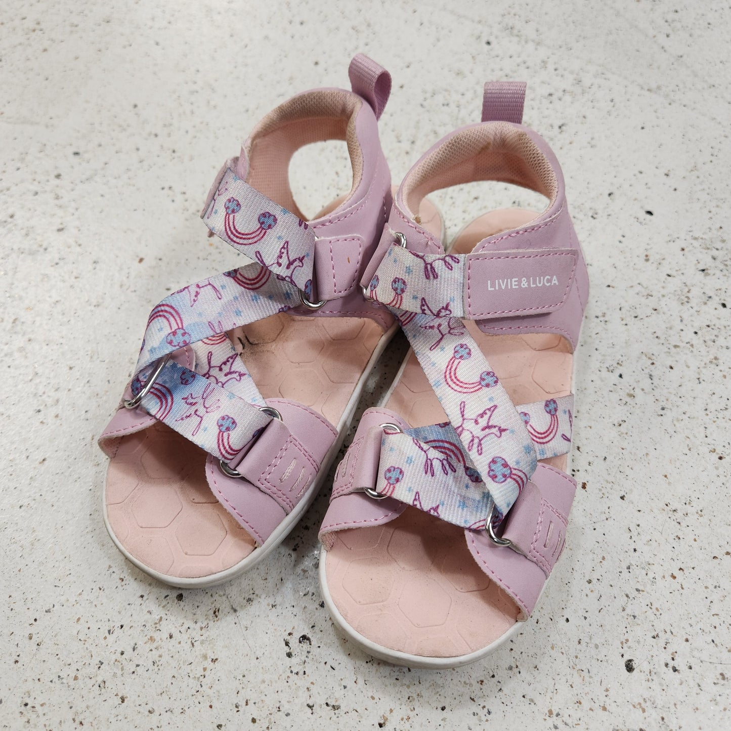 Size 11 | Livie & Luca Pink Sandals