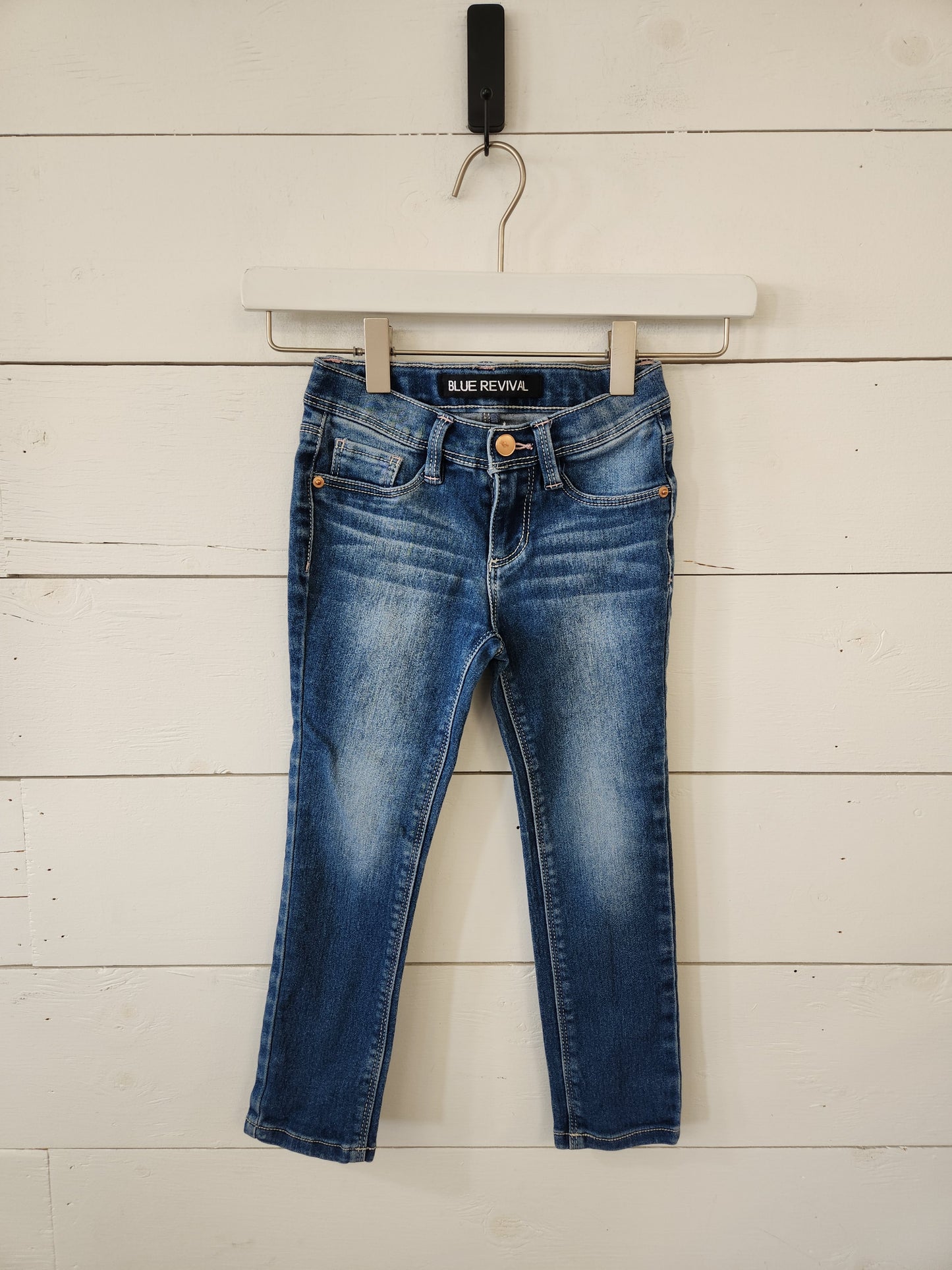 Size 4 | Blue Revival Adjustable Skinny Jegging