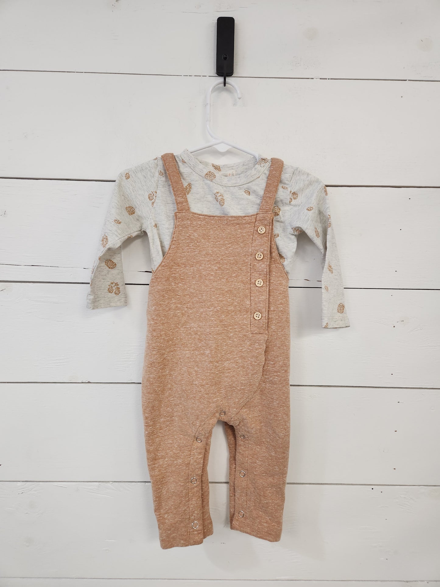 Size 3-6m | Ettie * H Bodysuit & Romper Set