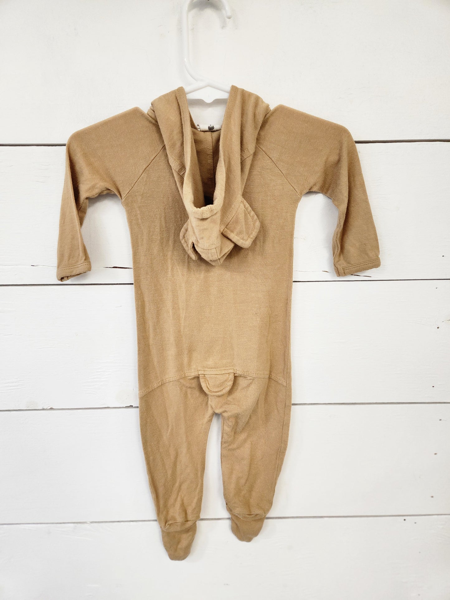 Size NB | Kate Quinn Hooded Bear Snap Sleeper