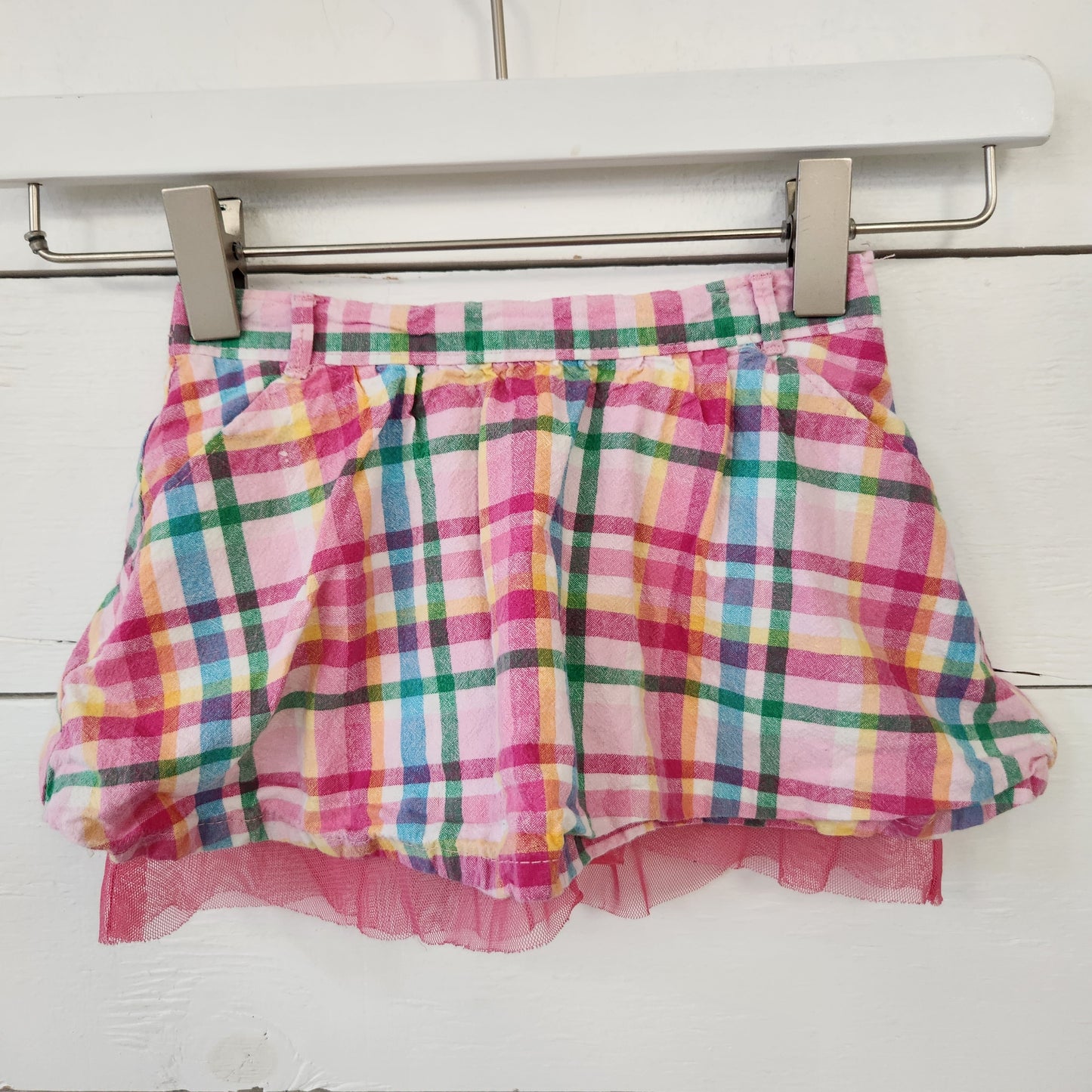 Size 12m | Osh Kosh Plaid Skirt
