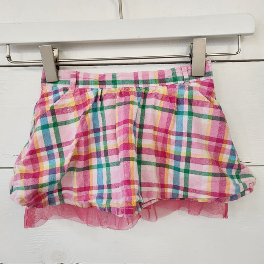 Size 12m | Osh Kosh Plaid Skirt